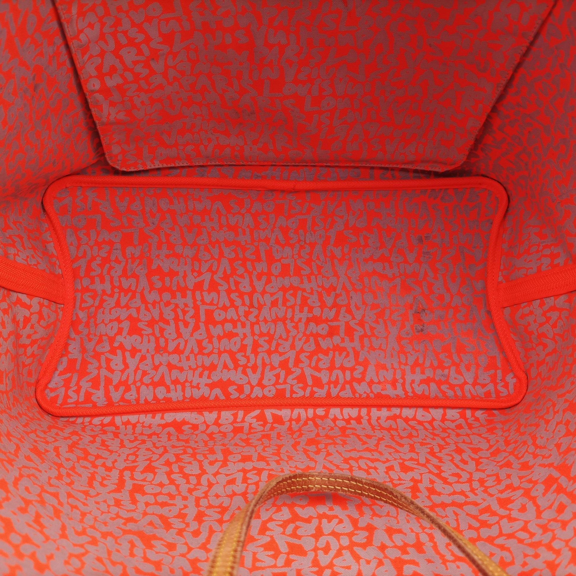 Neverfull GM Orange x Brown Coated Canvas M93702 FL1049ネヴァーフルGM オレンジ×ブラウン コーティングキャンバス M93702 FL1049