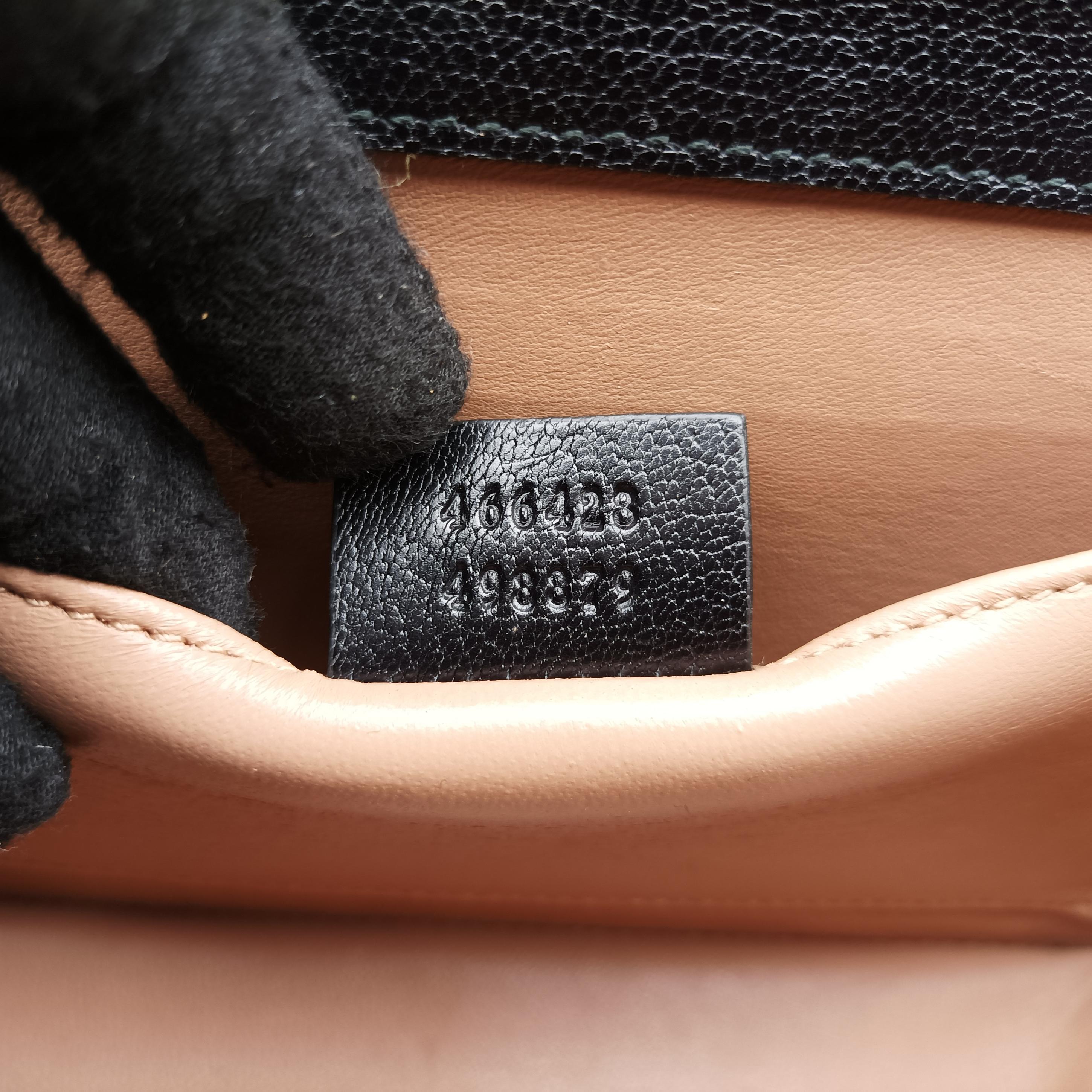 Mini Fox Brooch Bamboo Beige×Multicolour PVC coated canvas×Leather 466428 G023661145ミニ フォックス ブローチ バンブー ベージュ×マルチカラー PVCコーティングキャンバス×レザー 466428 G023661145