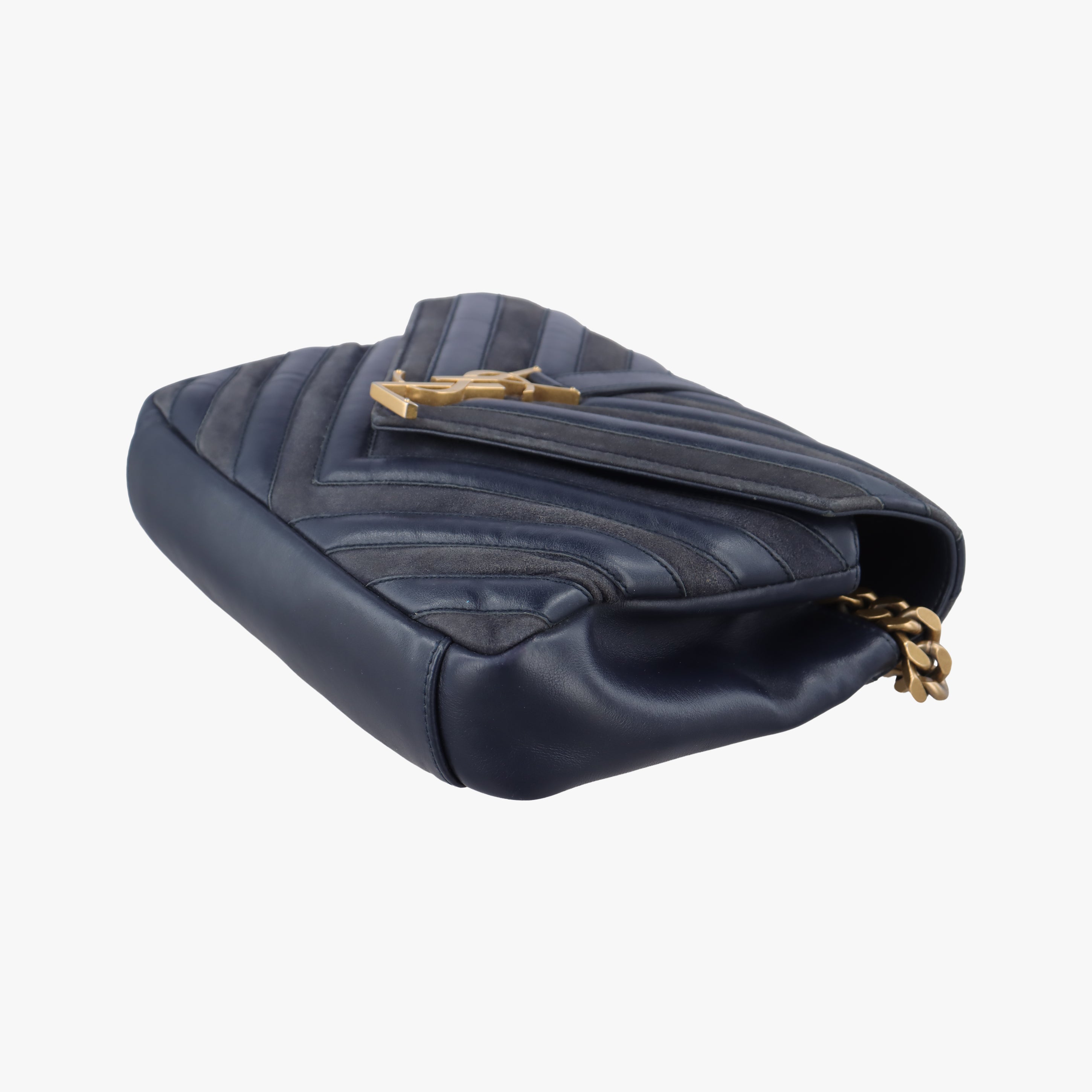 COLLEGE Black Leather x Suede 428056 GUE428056.0417カレッジ ブラック レザーx スエード 428056 GUE428056.0417