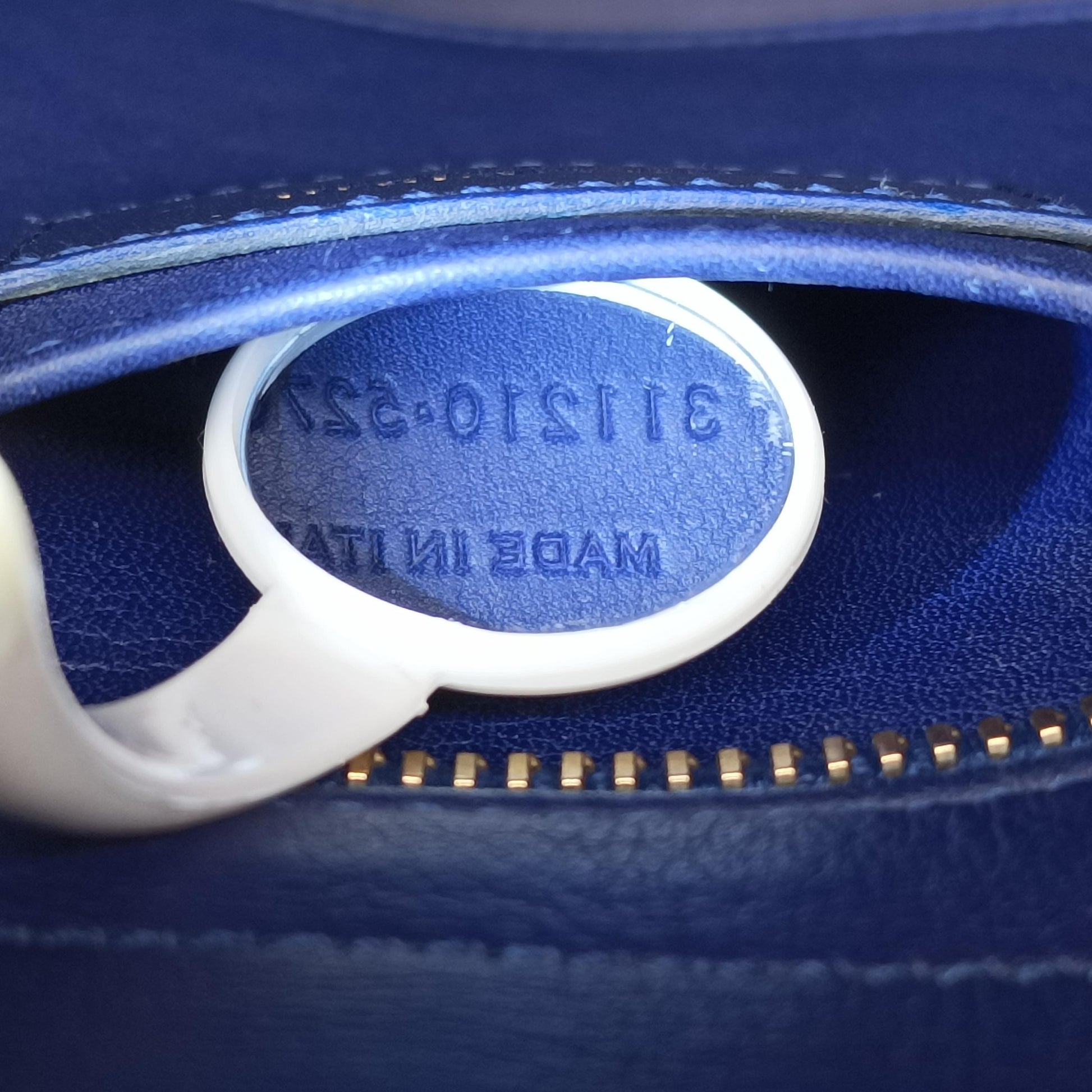 Y Ligne Petit Cabas Blue Leather 311210 311210.527066Yライン プチカバス ブルー レザー 311210 311210.527066