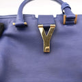 Y Ligne Petit Cabas Blue Leather 311210 311210.527066Yライン プチカバス ブルー レザー 311210 311210.527066