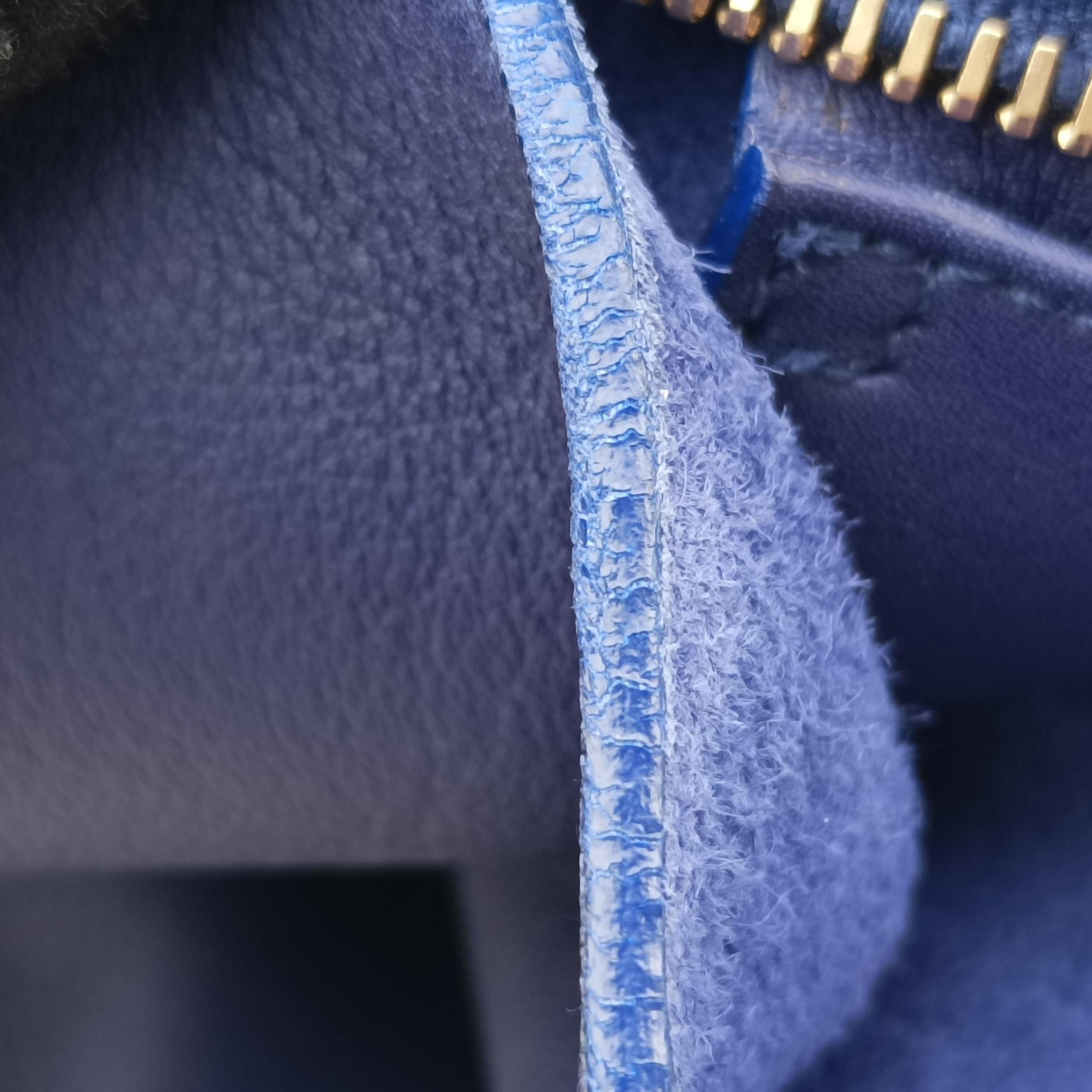 Y Ligne Petit Cabas Blue Leather 311210 311210.527066Yライン プチカバス ブルー レザー 311210 311210.527066