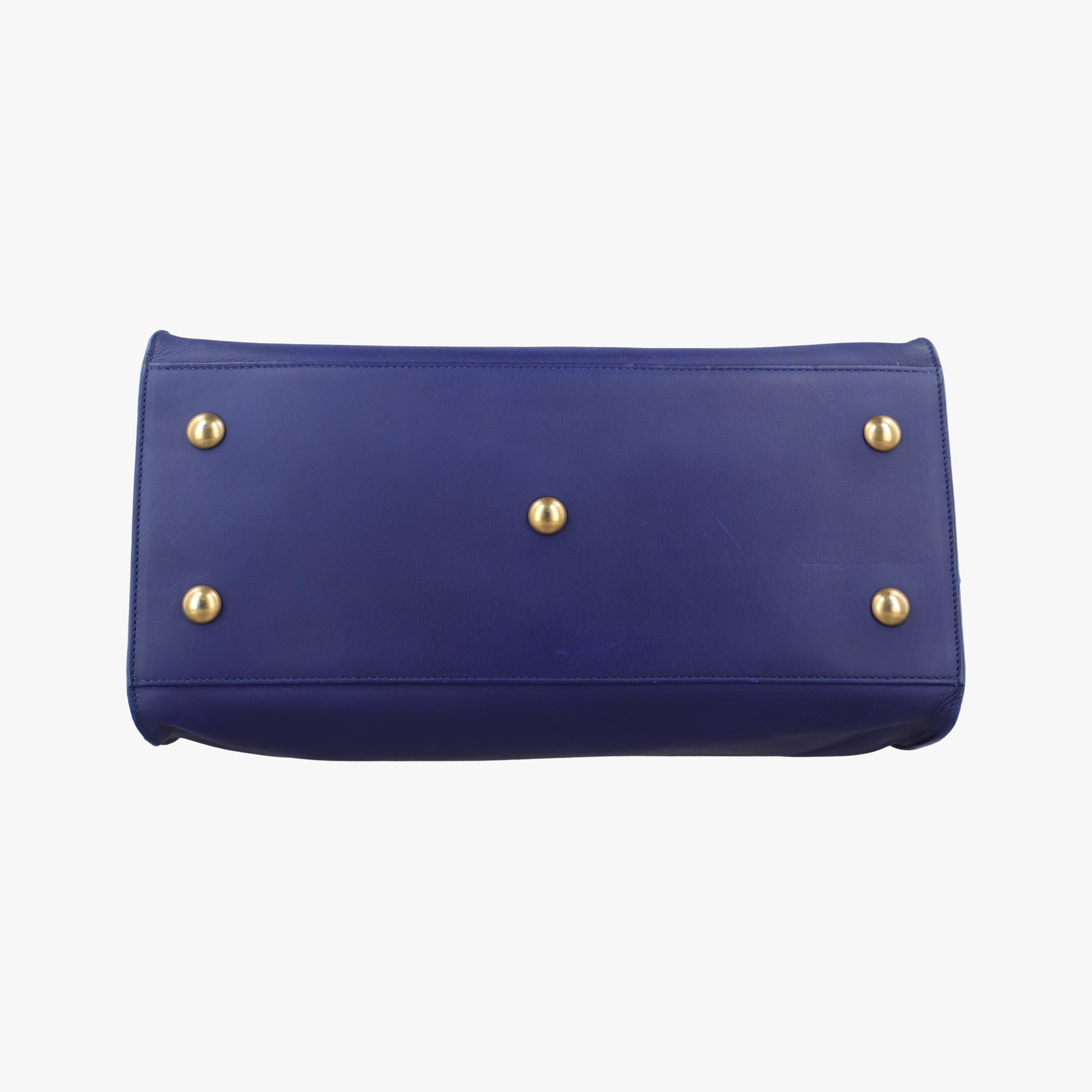 Y Ligne Petit Cabas Blue Leather 311210 311210.527066Yライン プチカバス ブルー レザー 311210 311210.527066