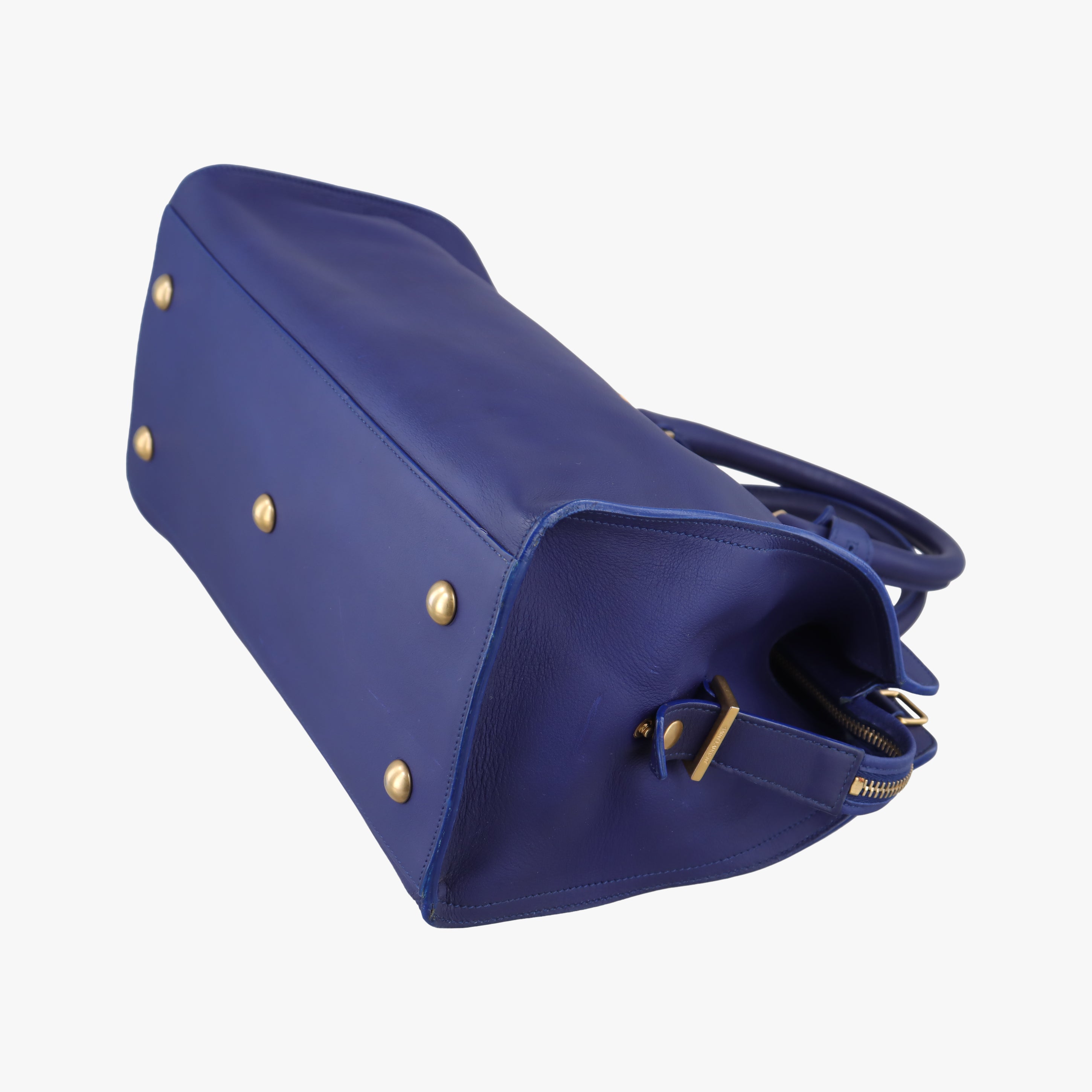 Y Ligne Petit Cabas Blue Leather 311210 311210.527066Yライン プチカバス ブルー レザー 311210 311210.527066