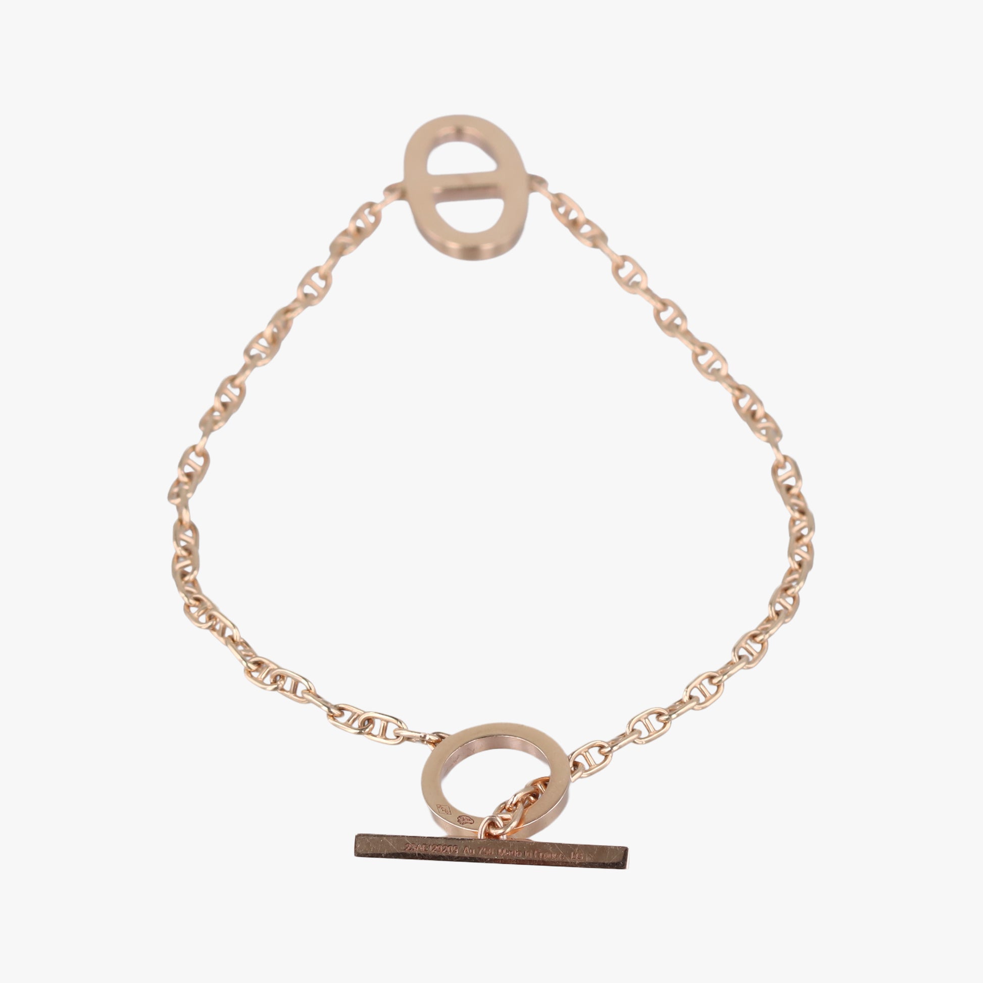 Chaine d'Ancre Contour Rose golden AU750 23AE129205シェーヌ ダンクル コントゥール ローズゴールド AU750 23AE129205