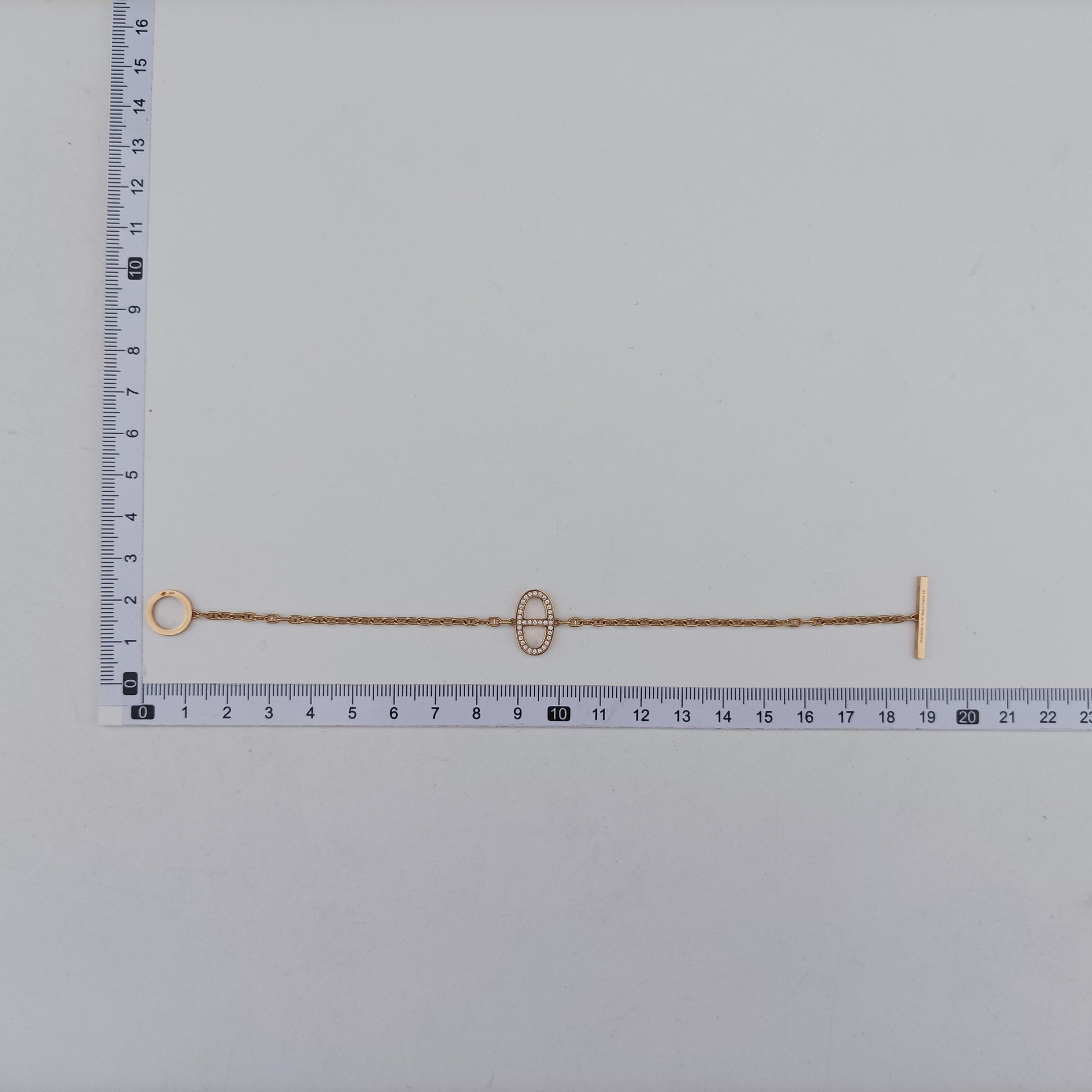 Chaine d'Ancre Contour Rose golden AU750 23AE129205シェーヌ ダンクル コントゥール ローズゴールド AU750 23AE129205