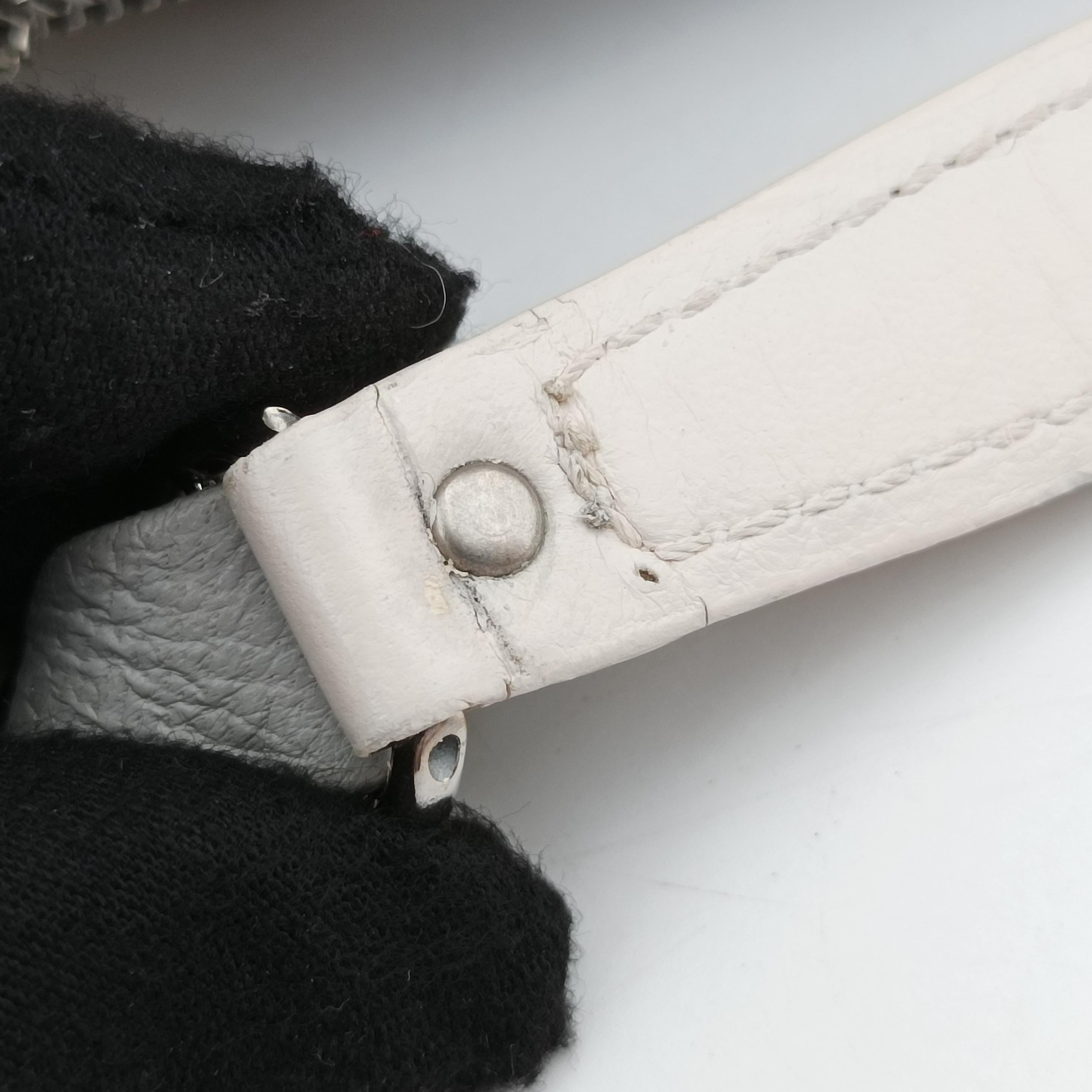 Trotter Romantique Charm Heart White Leather CM0027トロッター ロマンチック チャームハート ホワイト レザー CM0027