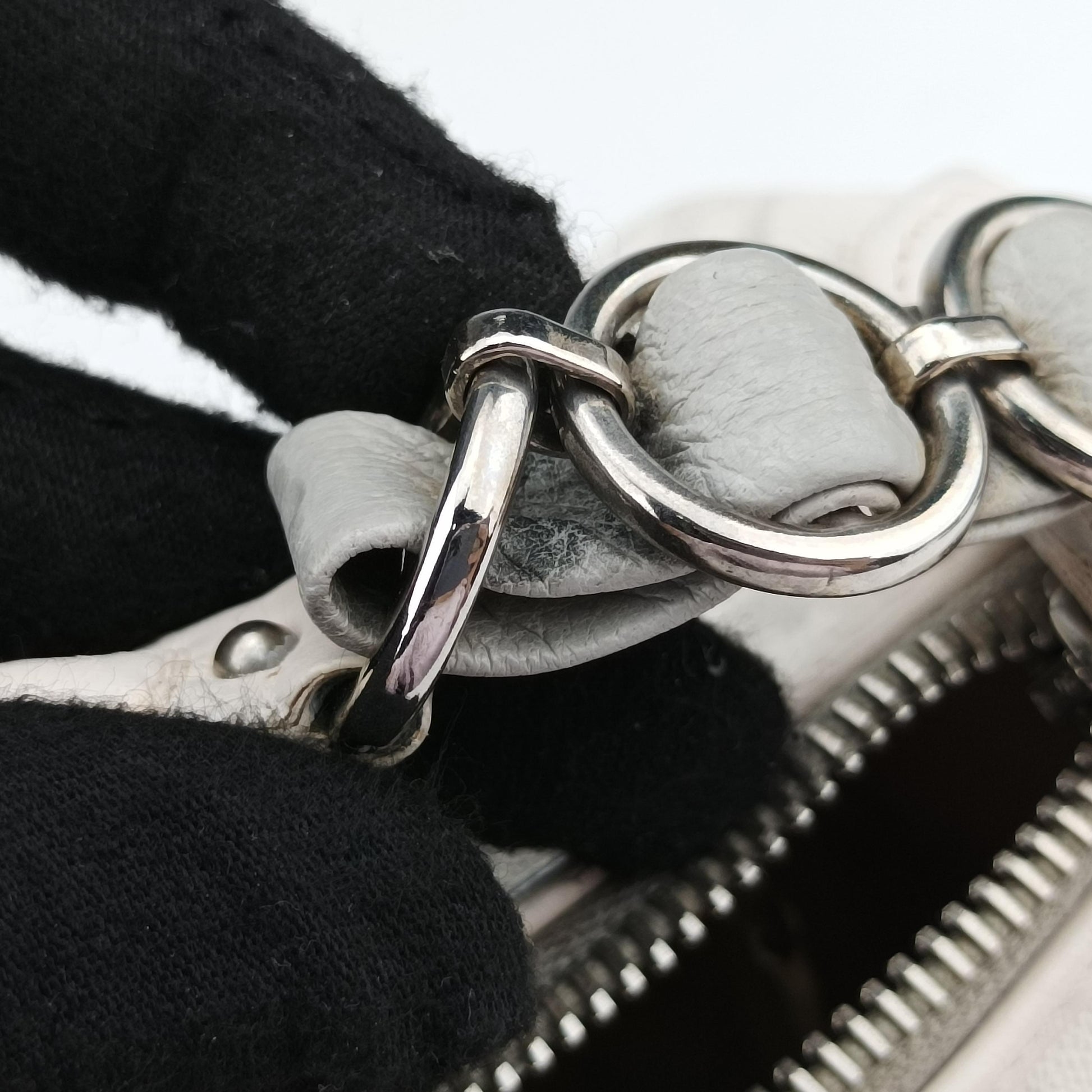 Trotter Romantique Charm Heart White Leather CM0027トロッター ロマンチック チャームハート ホワイト レザー CM0027