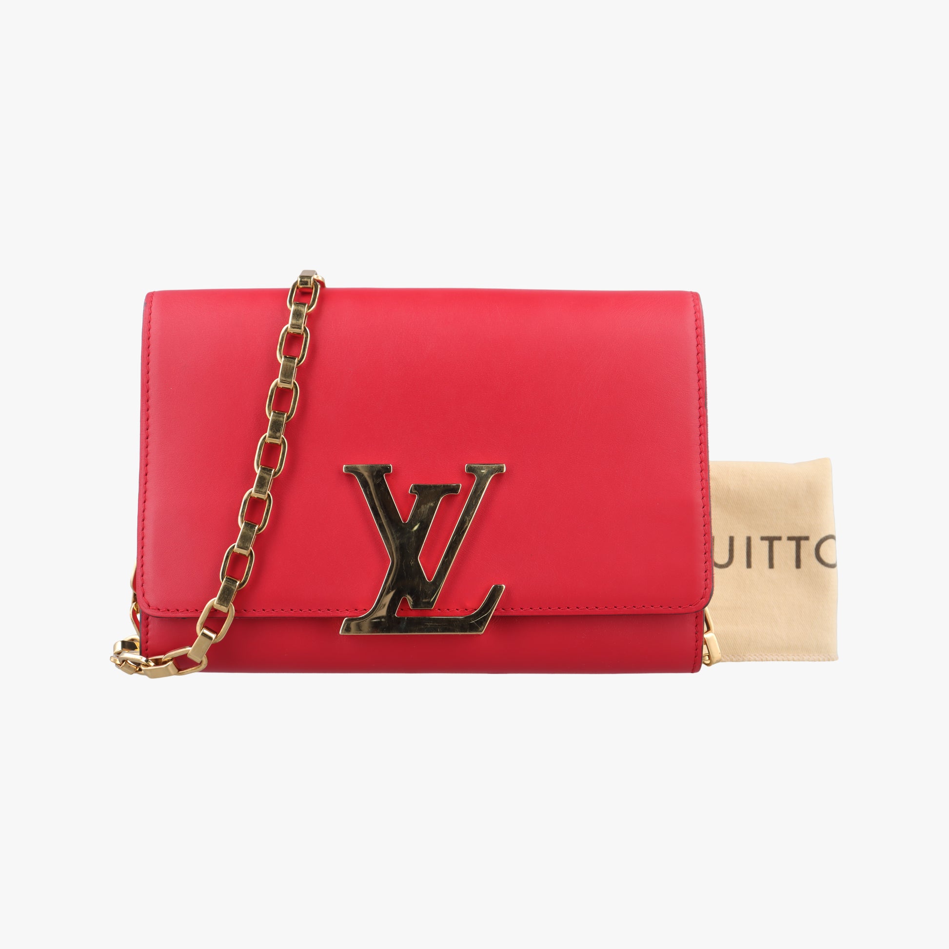 Pochette Louise GM Red leather M94647 PL4114ポシェット ルイーズGM レッド レザー M94647 PL4114