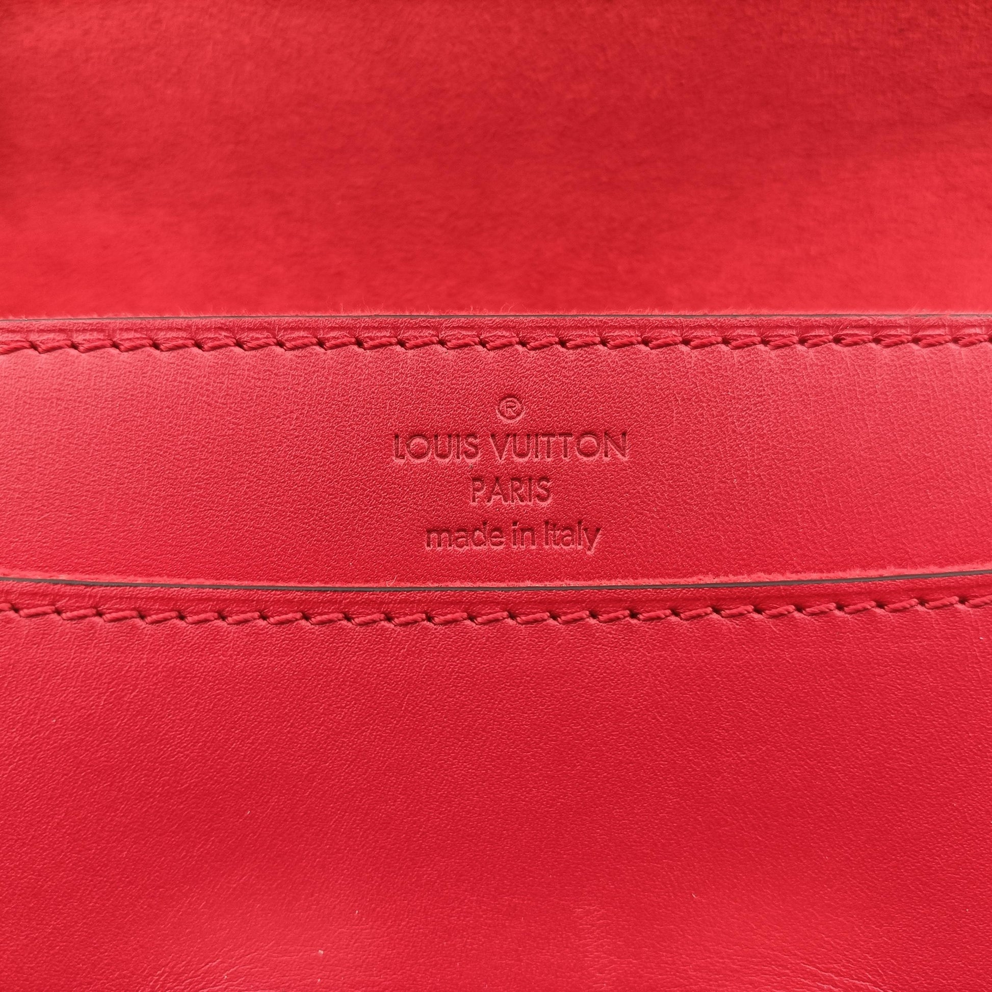 Pochette Louise GM Red leather M94647 PL4114ポシェット ルイーズGM レッド レザー M94647 PL4114