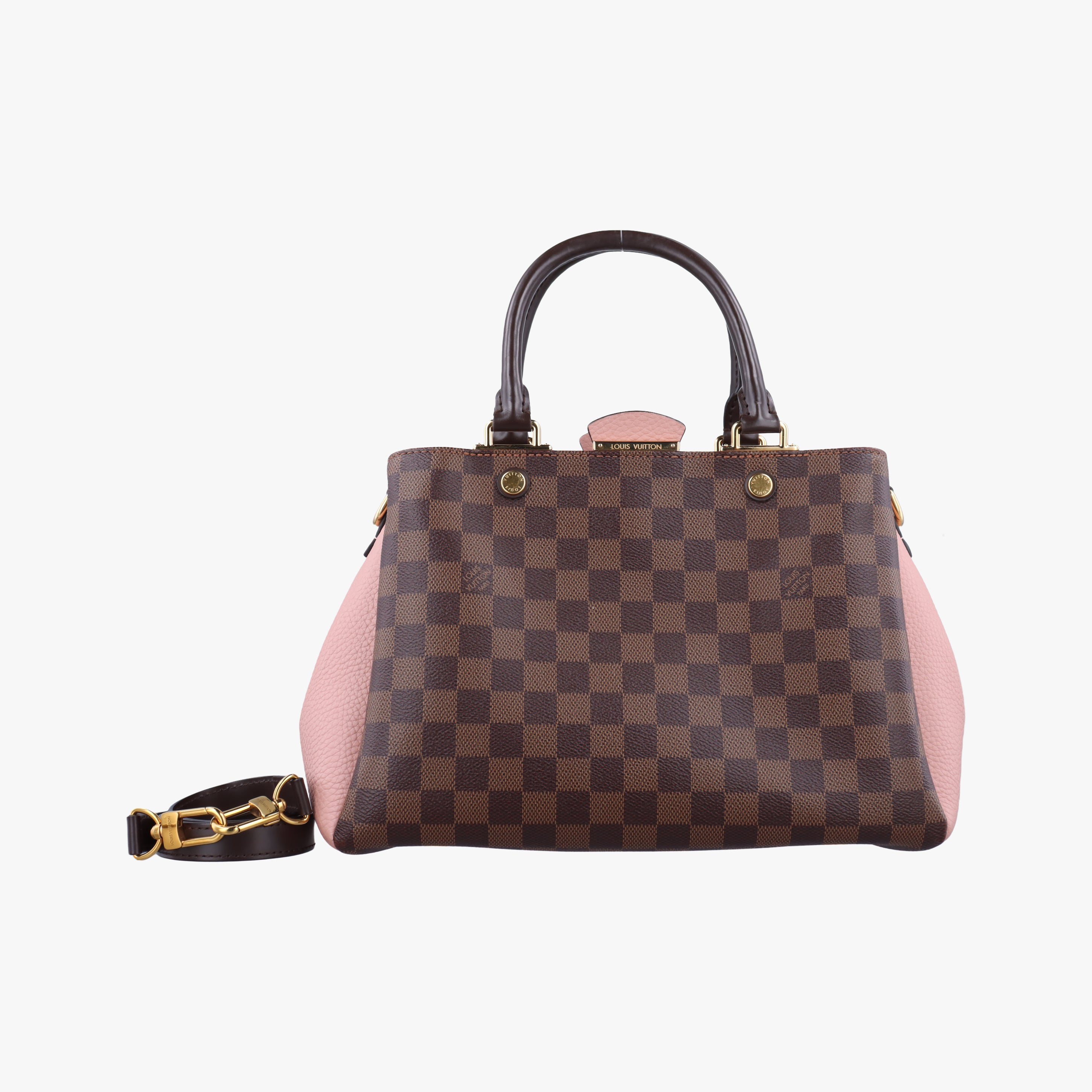 Brittany EBENE×Magnolia Damier Canvas×calf leather N41674 NZ2149ブリタニー エベーヌ×マグノリア ダミエキャンバス×カーフレザー N41674 NZ2149