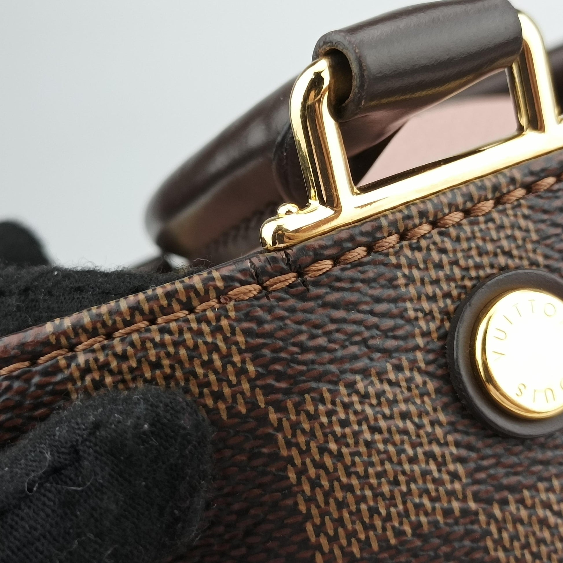 Brittany EBENE×Magnolia Damier Canvas×calf leather N41674 NZ2149ブリタニー エベーヌ×マグノリア ダミエキャンバス×カーフレザー N41674 NZ2149