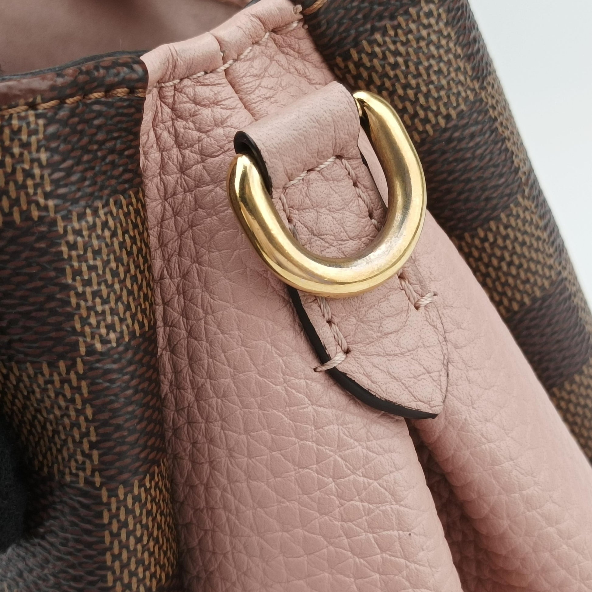 Brittany EBENE×Magnolia Damier Canvas×calf leather N41674 NZ2149ブリタニー エベーヌ×マグノリア ダミエキャンバス×カーフレザー N41674 NZ2149