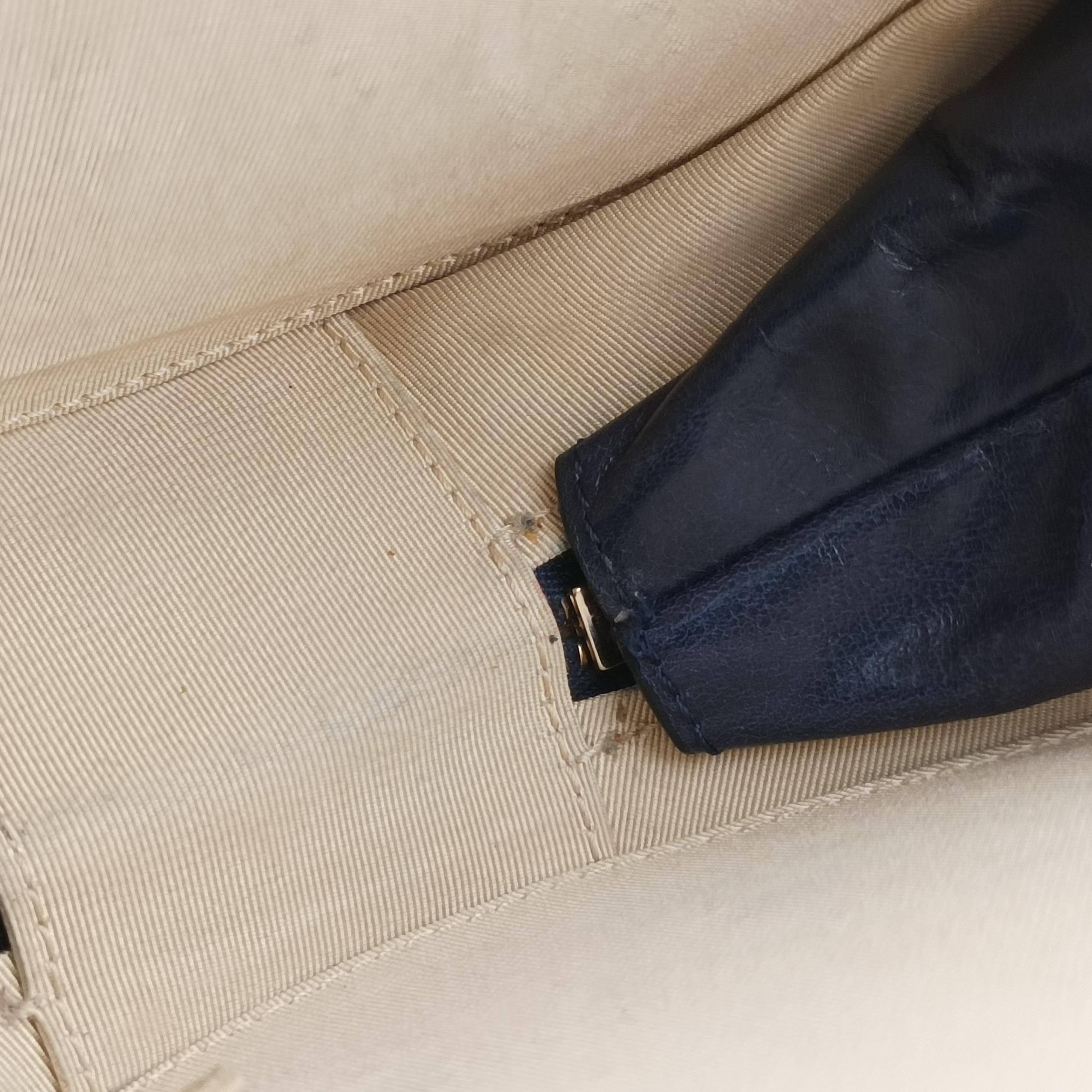 Round As Earth navy leather A91946 25097767ココマーク ラウンド ネイビー  レザー A91946 25097767