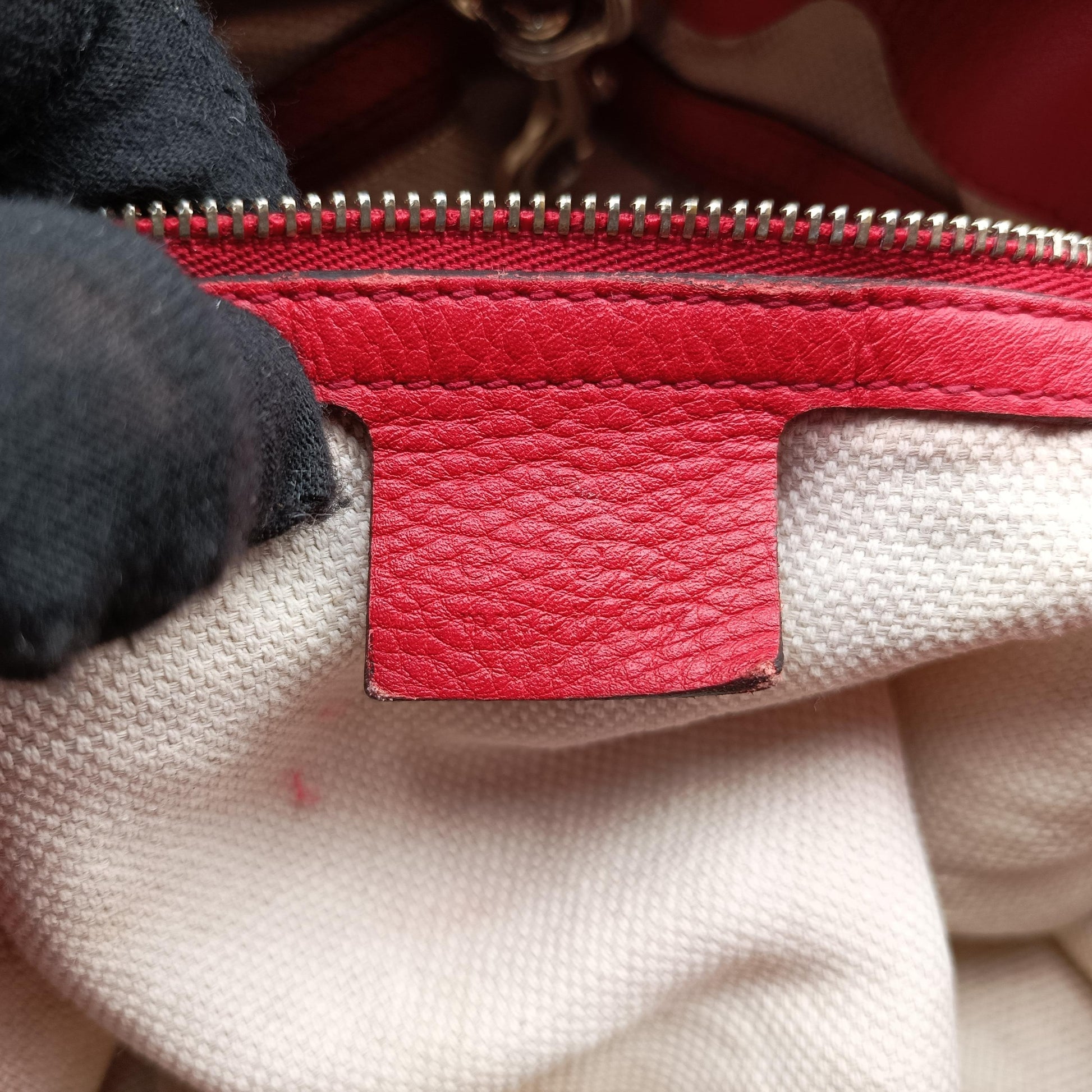 Soho Red leather 308982 Lot number unknownソーホー レッド レザー 308982 製番不明