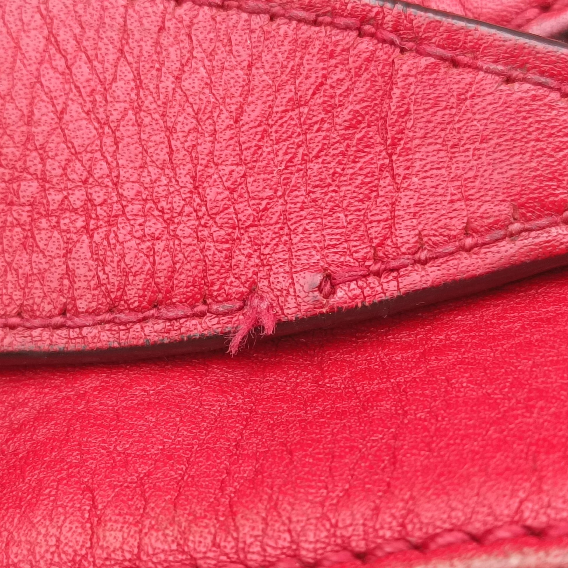 Soho Red leather 308982 Lot number unknownソーホー レッド レザー 308982 製番不明