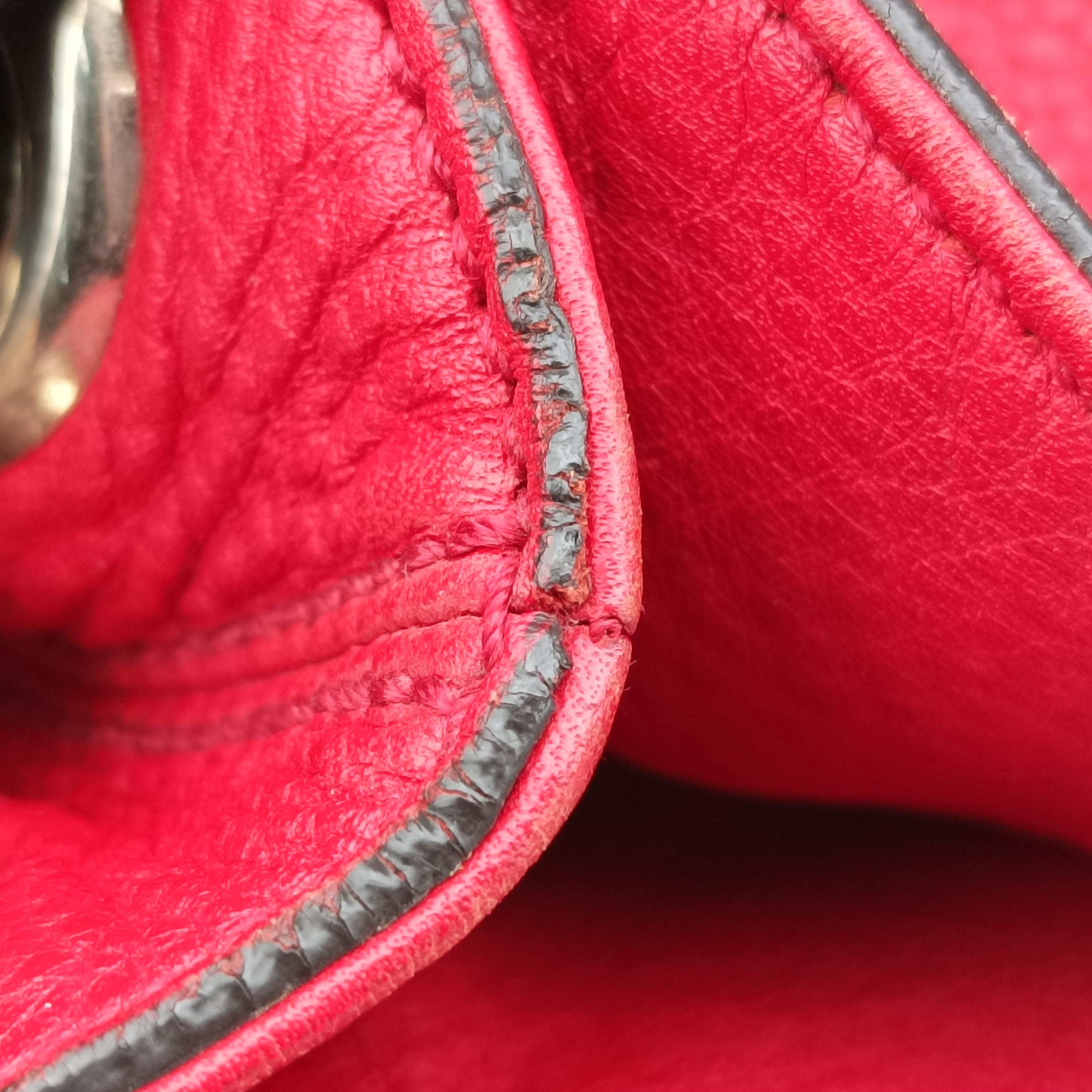 Soho Red leather 308982 Lot number unknownソーホー レッド レザー 308982 製番不明