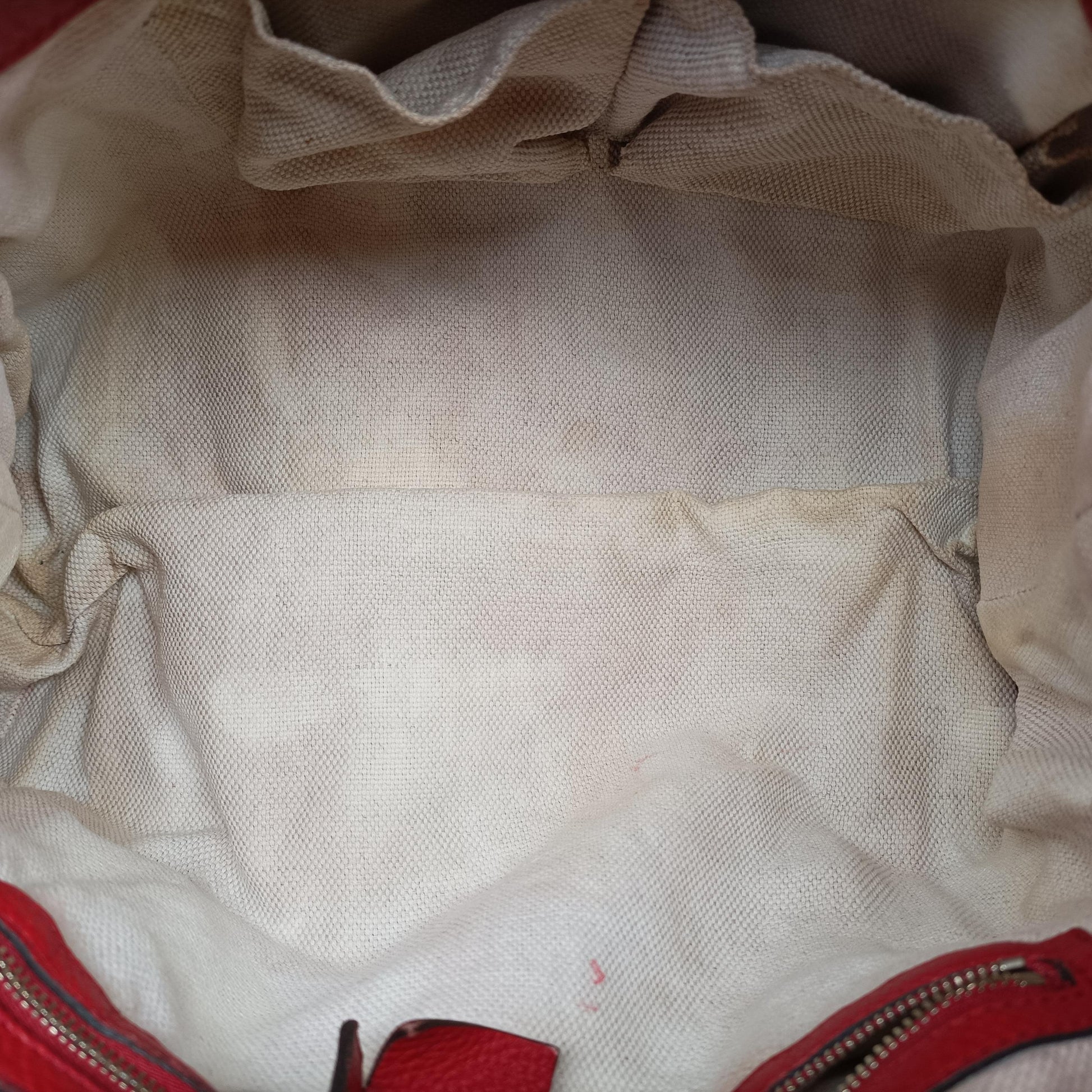 Soho Red leather 308982 Lot number unknownソーホー レッド レザー 308982 製番不明