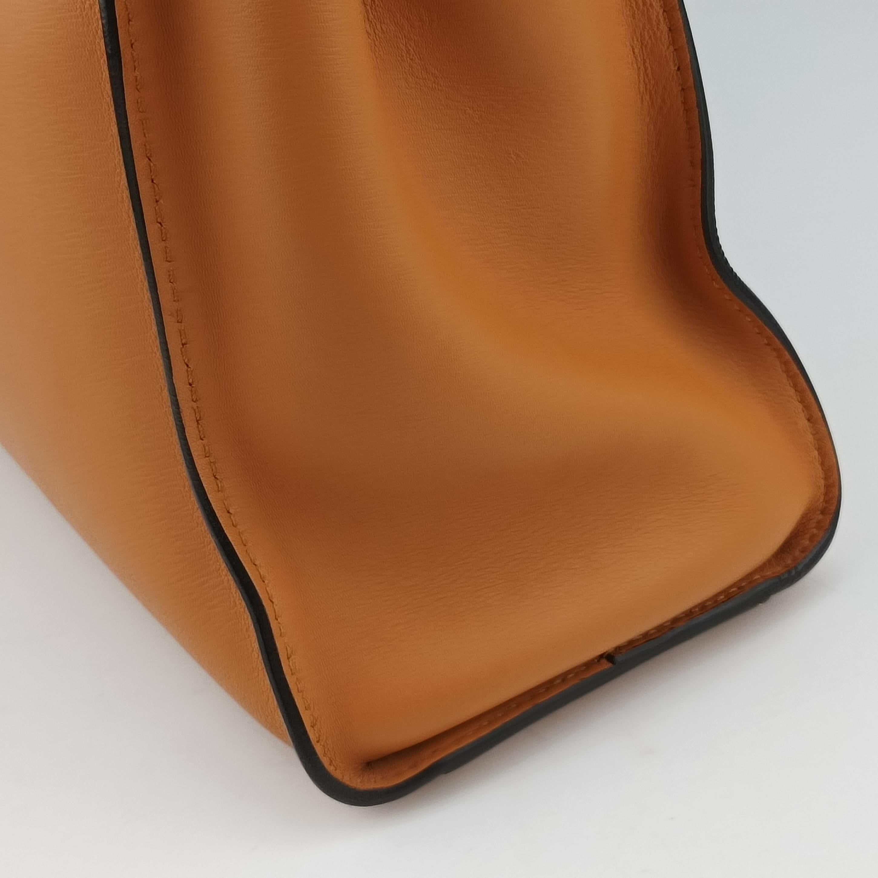 PEEKABOO Orange Leather 8BN290 8BN290-5ZY-168-8040ピーカブー オレンジ レザー 8BN290 8BN290-5ZY-168-8040