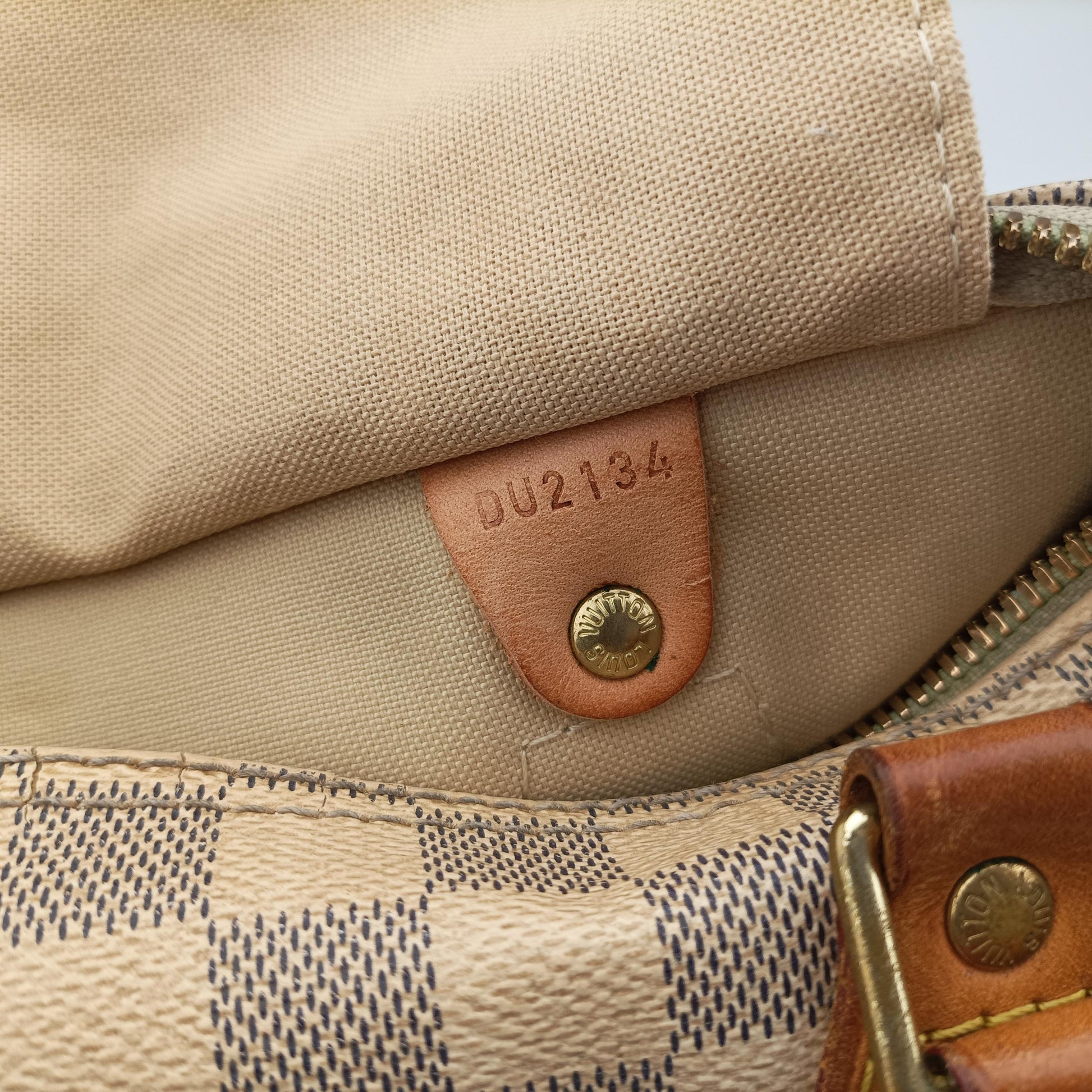 SPEEDY 25 AZUR Damier Canvas N41534 DU2134スピーディ 25 アズール ダミエキャンバス N41534 DU2134