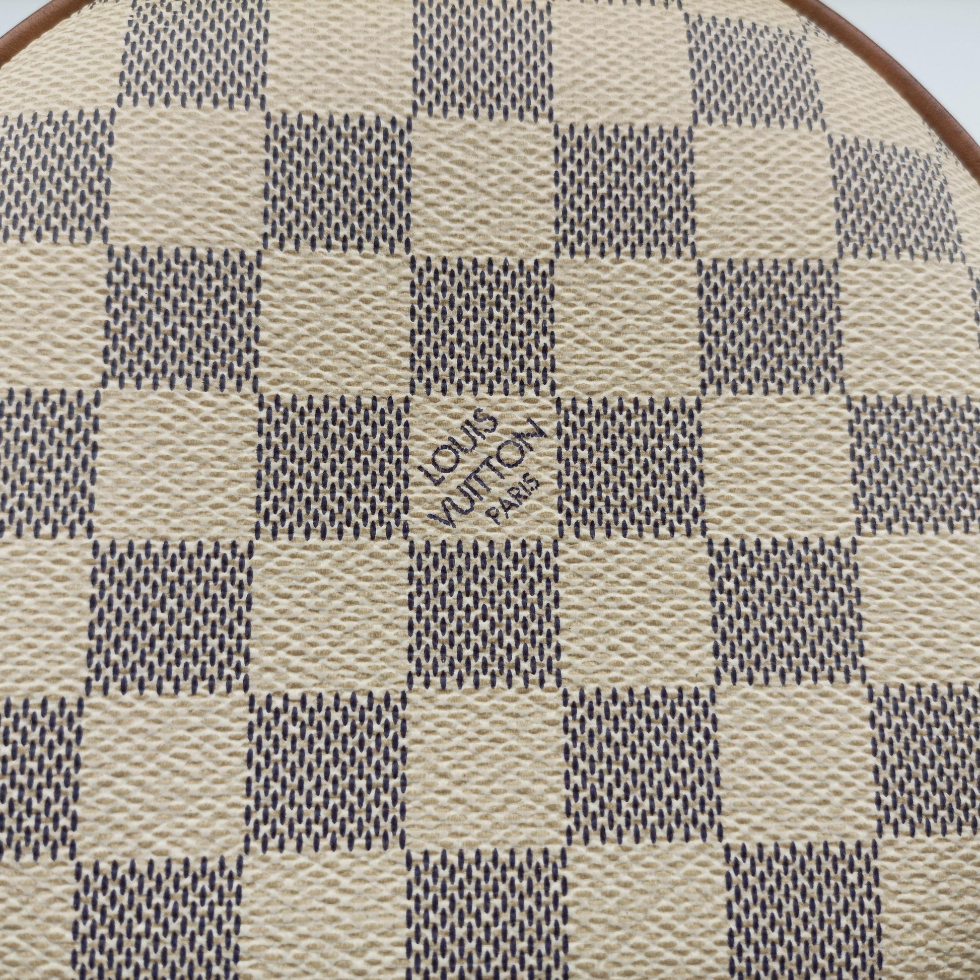 Boite Chapeau Souple PM Azur Damier Canvas N40333 PL0260ボワット・シャポースープルPM アズール ダミエキャンバス N40333 PL0260
