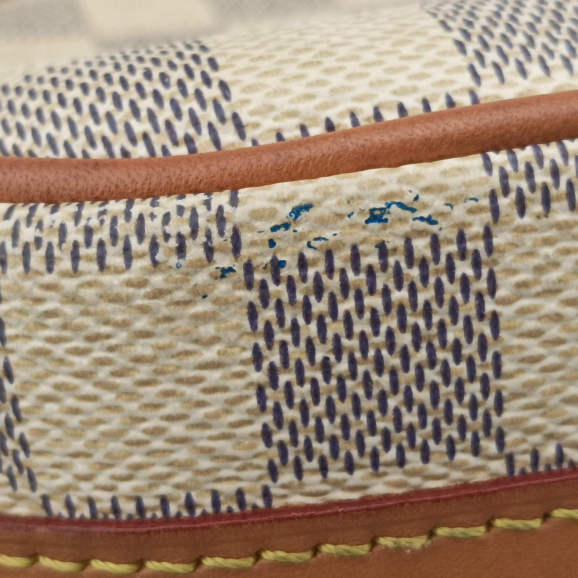 Boite Chapeau Souple PM Azur Damier Canvas N40333 PL0260ボワット・シャポースープルPM アズール ダミエキャンバス N40333 PL0260