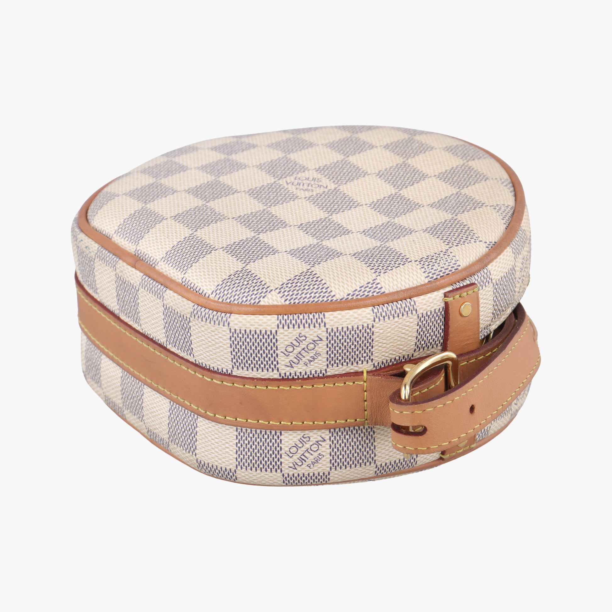 Boite Chapeau Souple PM Azur Damier Canvas N40333 PL0260ボワット・シャポースープルPM アズール ダミエキャンバス N40333 PL0260