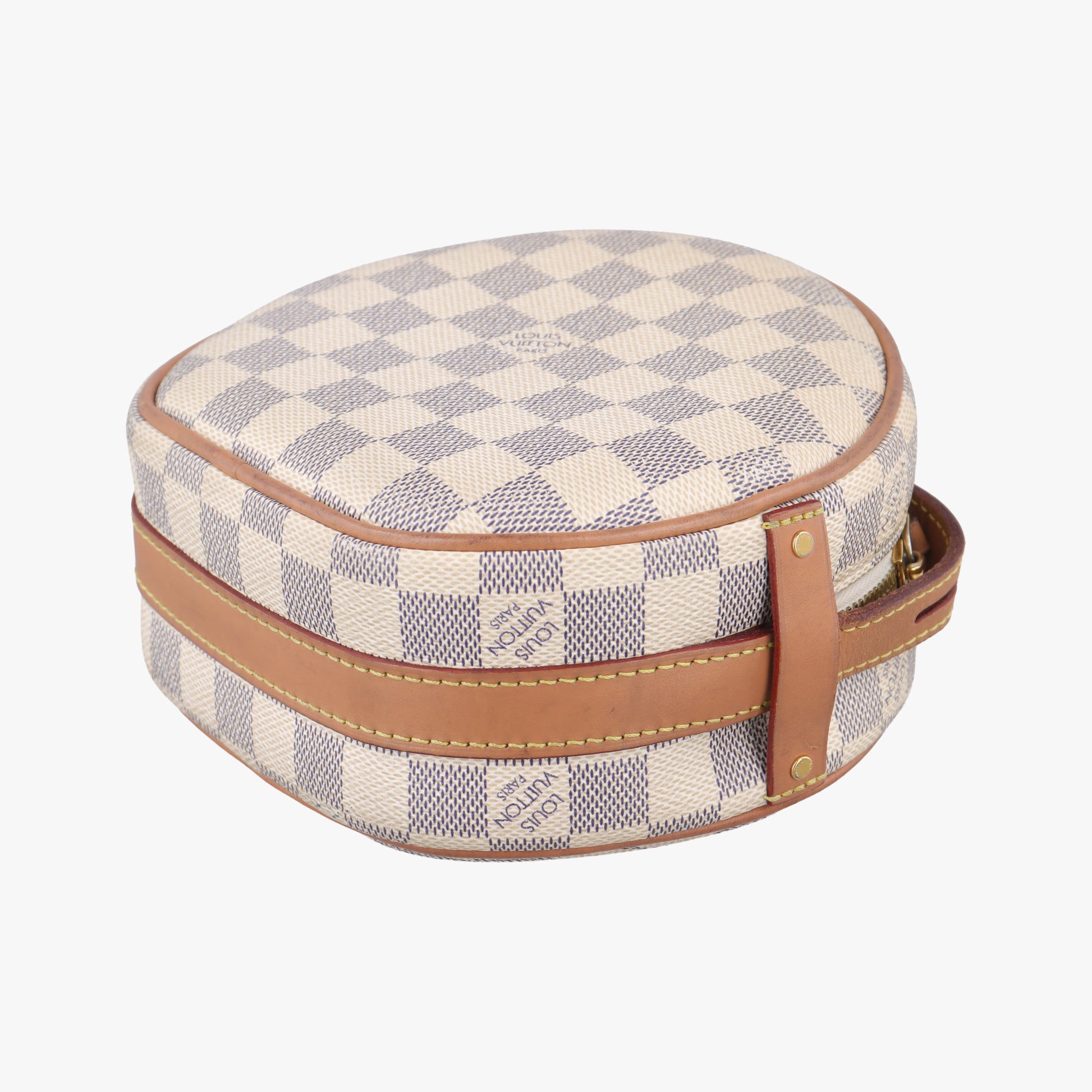 Boite Chapeau Souple PM Azur Damier Canvas N40333 PL0260ボワット・シャポースープルPM アズール ダミエキャンバス N40333 PL0260