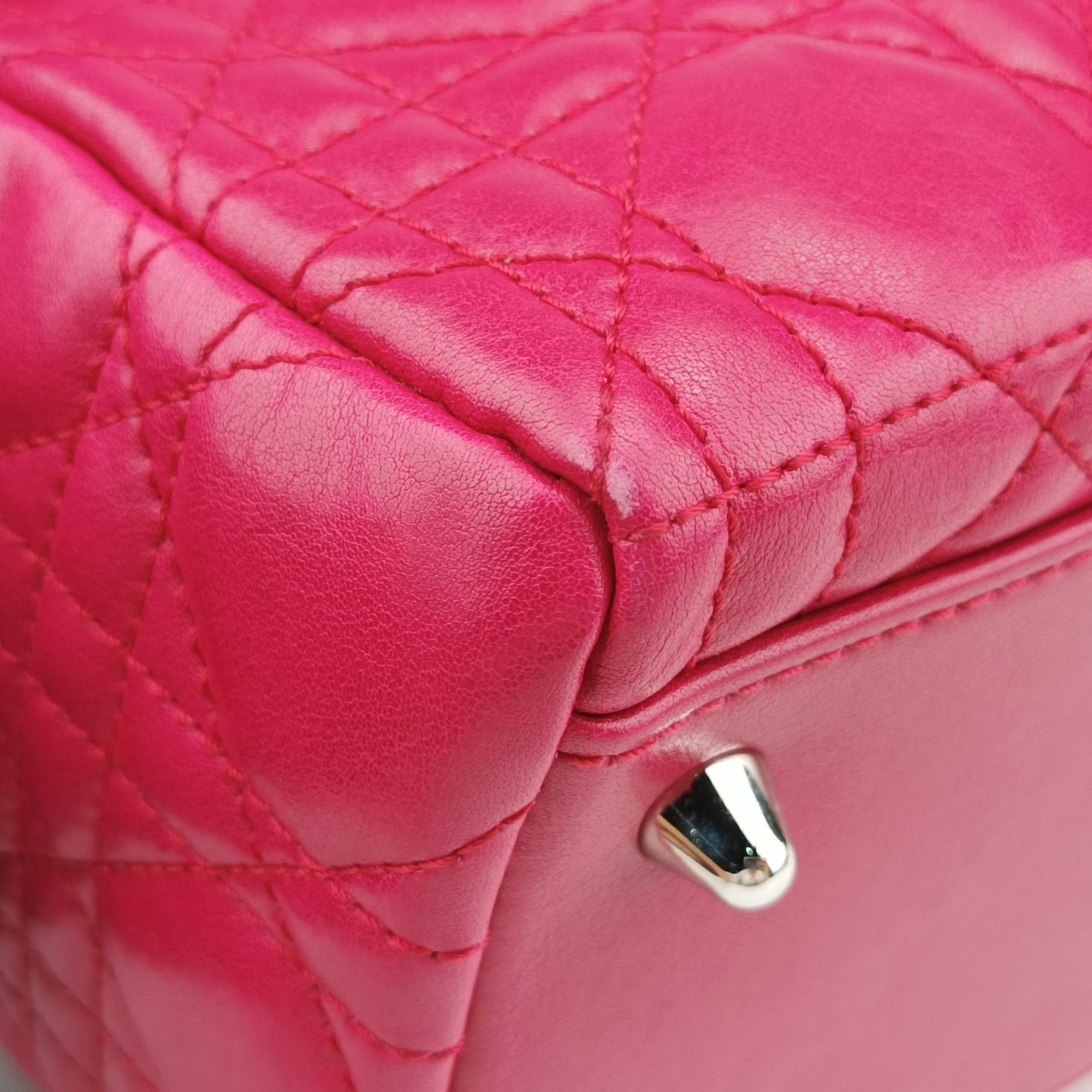 Lady Dior Red lambskin 11-MA-0171レディディオール レッド ラムスキン 11-MA-0171