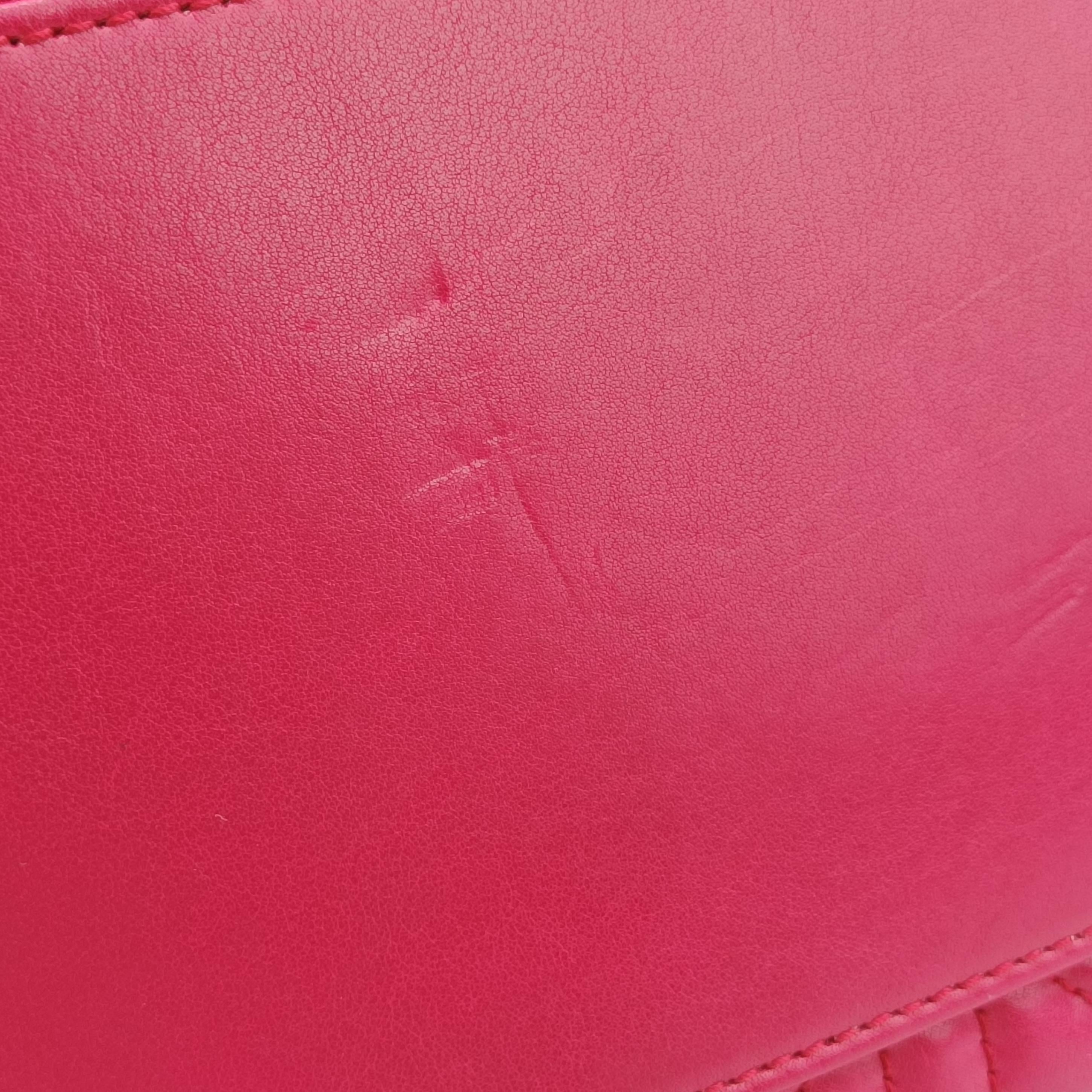 Lady Dior Red lambskin 11-MA-0171レディディオール レッド ラムスキン 11-MA-0171