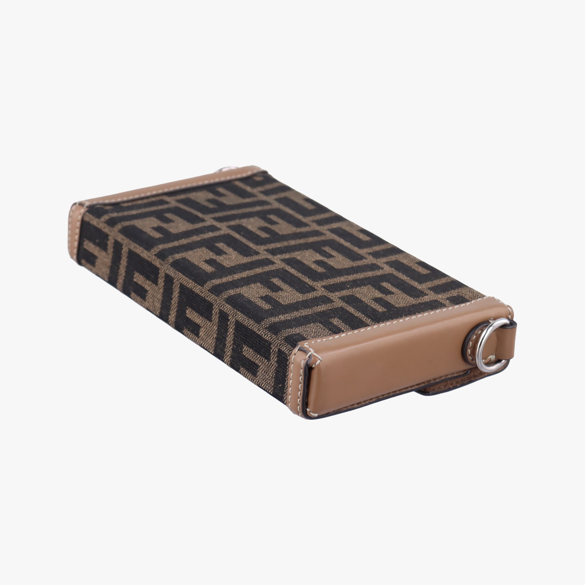 Zucca Soft Trunk Phone Pouch Brown Canvas 7AS139 7AS139-AFBV-229-0501ズッカ ソフトトランク スマホポーチ ブラウン キャンバス 7AS139 7AS139-AFBV-229-0501