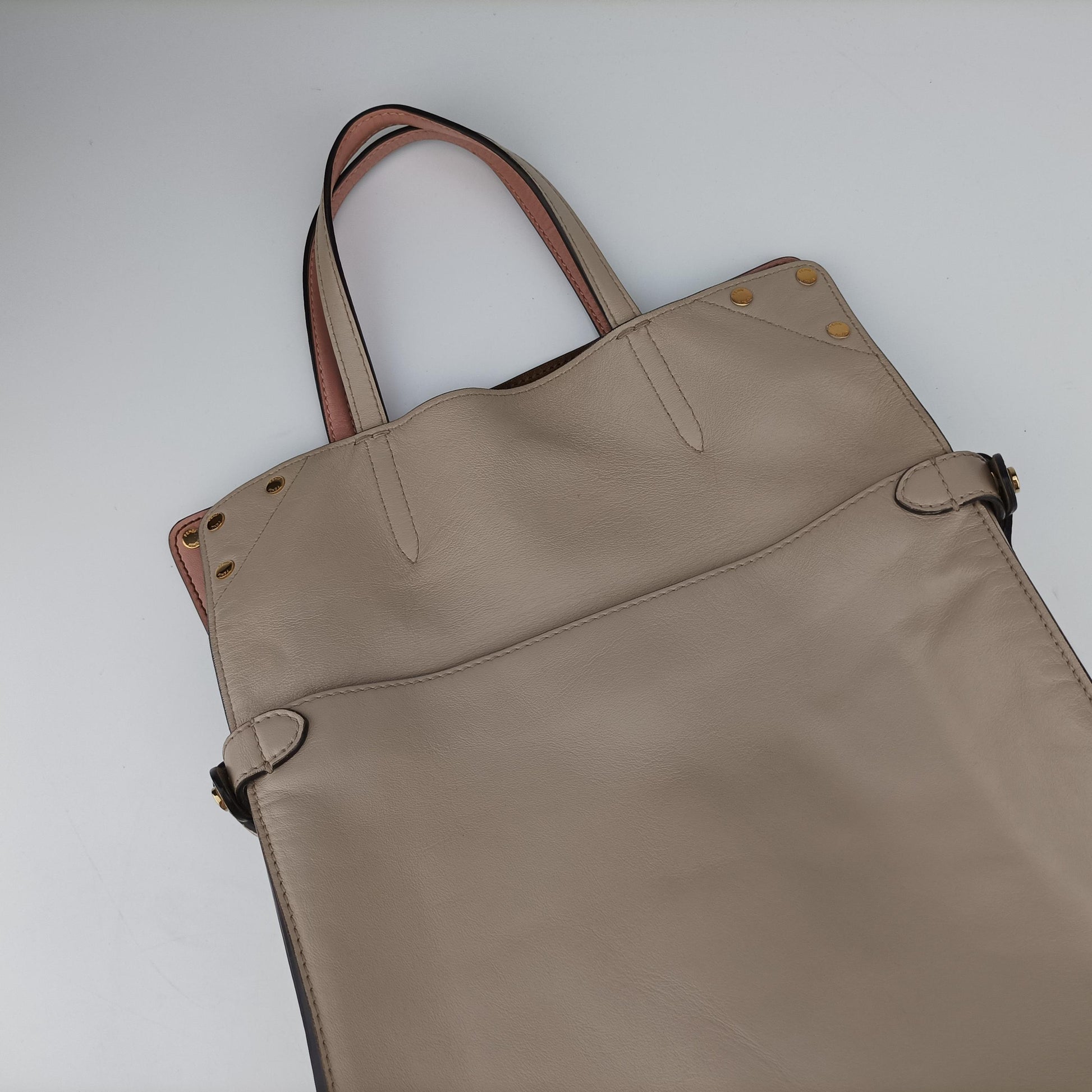 Flip Beige x Pink x Brown Leather x Suede 8BT303 8BT303-A6CG-208-13429フリップ ベージュ×ピンク×ブラウン レザー×スエード 8BT303 8BT303-A6CG-208-13429