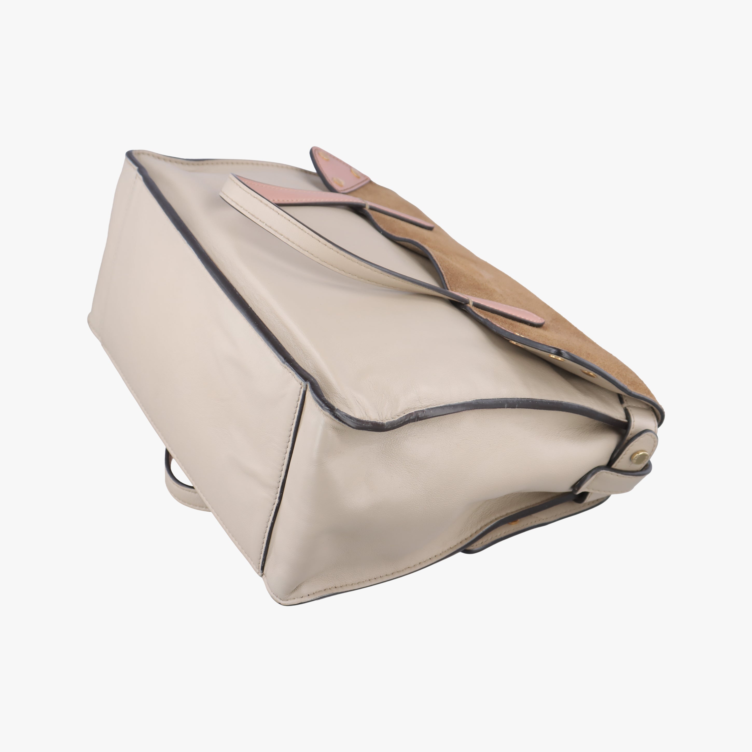 Flip Beige x Pink x Brown Leather x Suede 8BT303 8BT303-A6CG-208-13429フリップ ベージュ×ピンク×ブラウン レザー×スエード 8BT303 8BT303-A6CG-208-13429