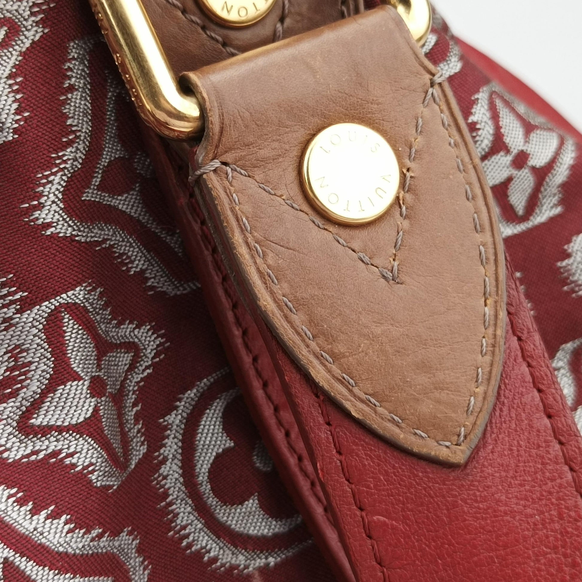 Aviator Bordeaux×Beige Canvas x Leather TJ1108 アヴィエーター ボルドー×ベージュ キャンバス×レザー TJ1108 