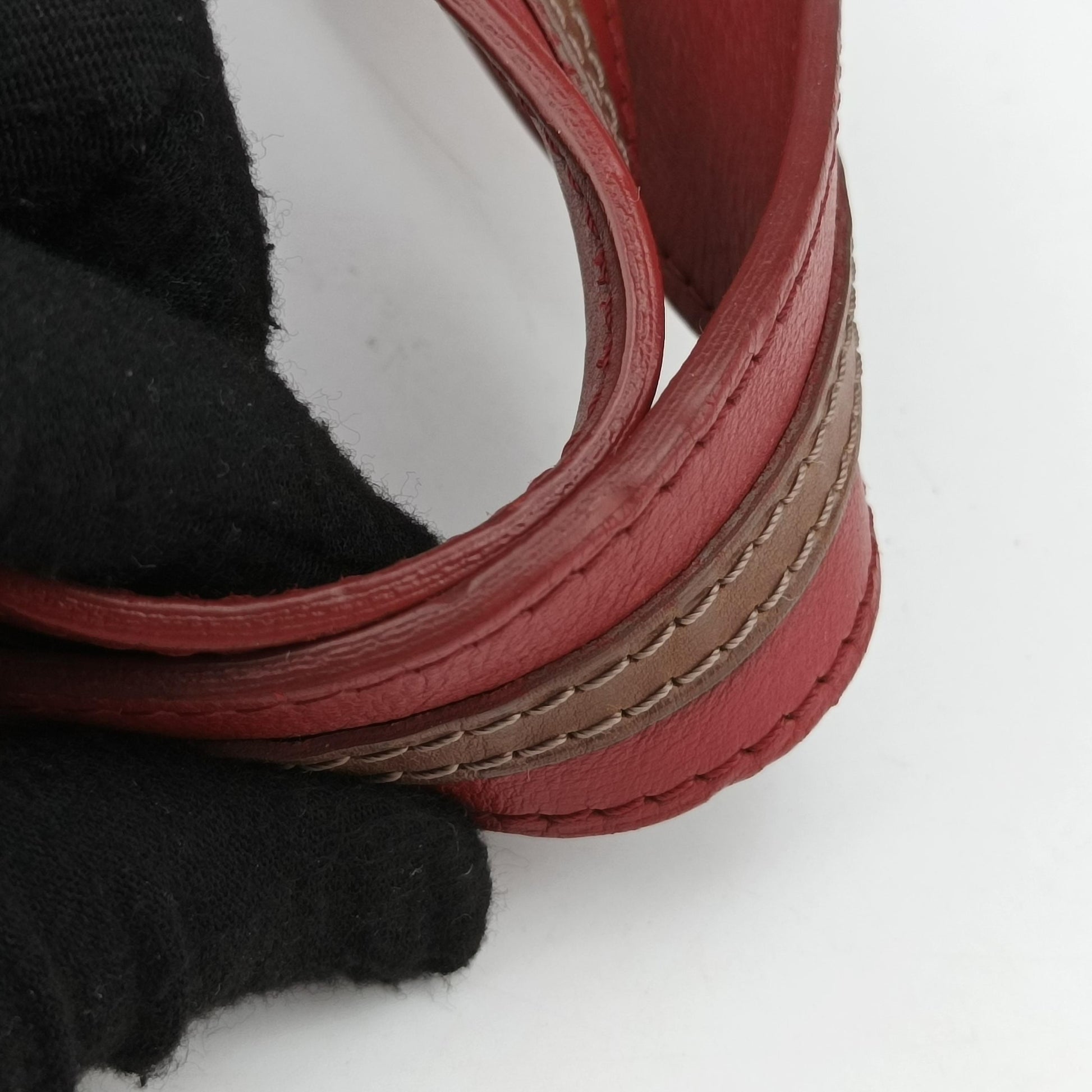 Aviator Bordeaux×Beige Canvas x Leather TJ1108 アヴィエーター ボルドー×ベージュ キャンバス×レザー TJ1108 