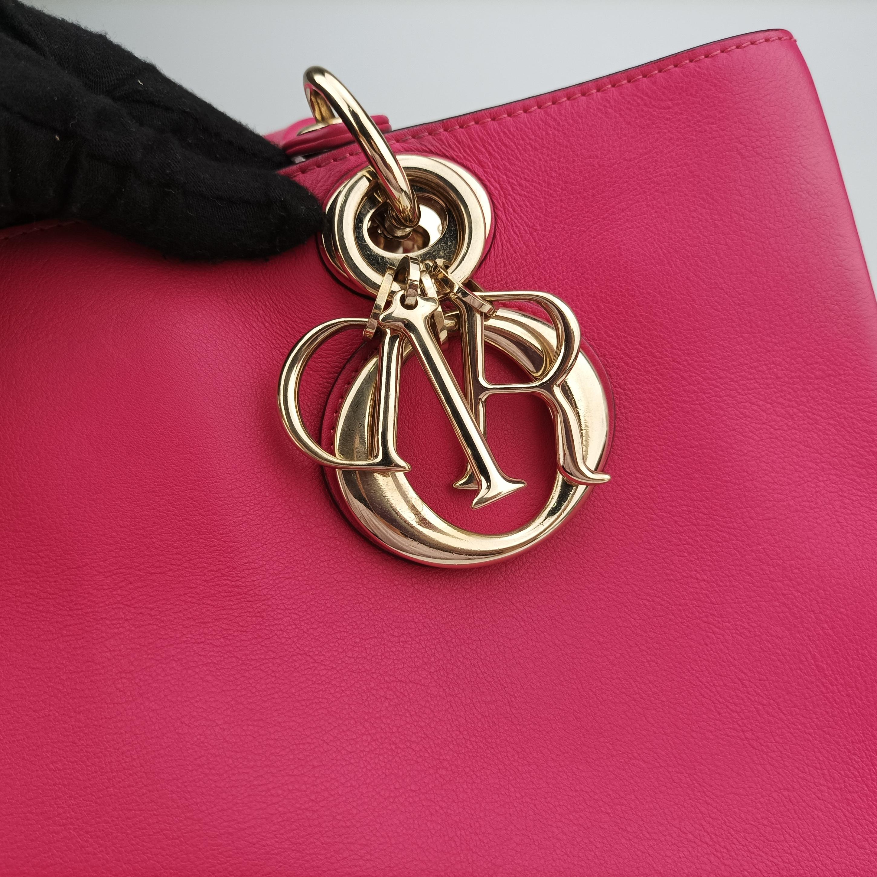 Diorissimo Rose Leather 09-MA-1114ディオリッシモ ローズ レッド レザー 09-MA-1114