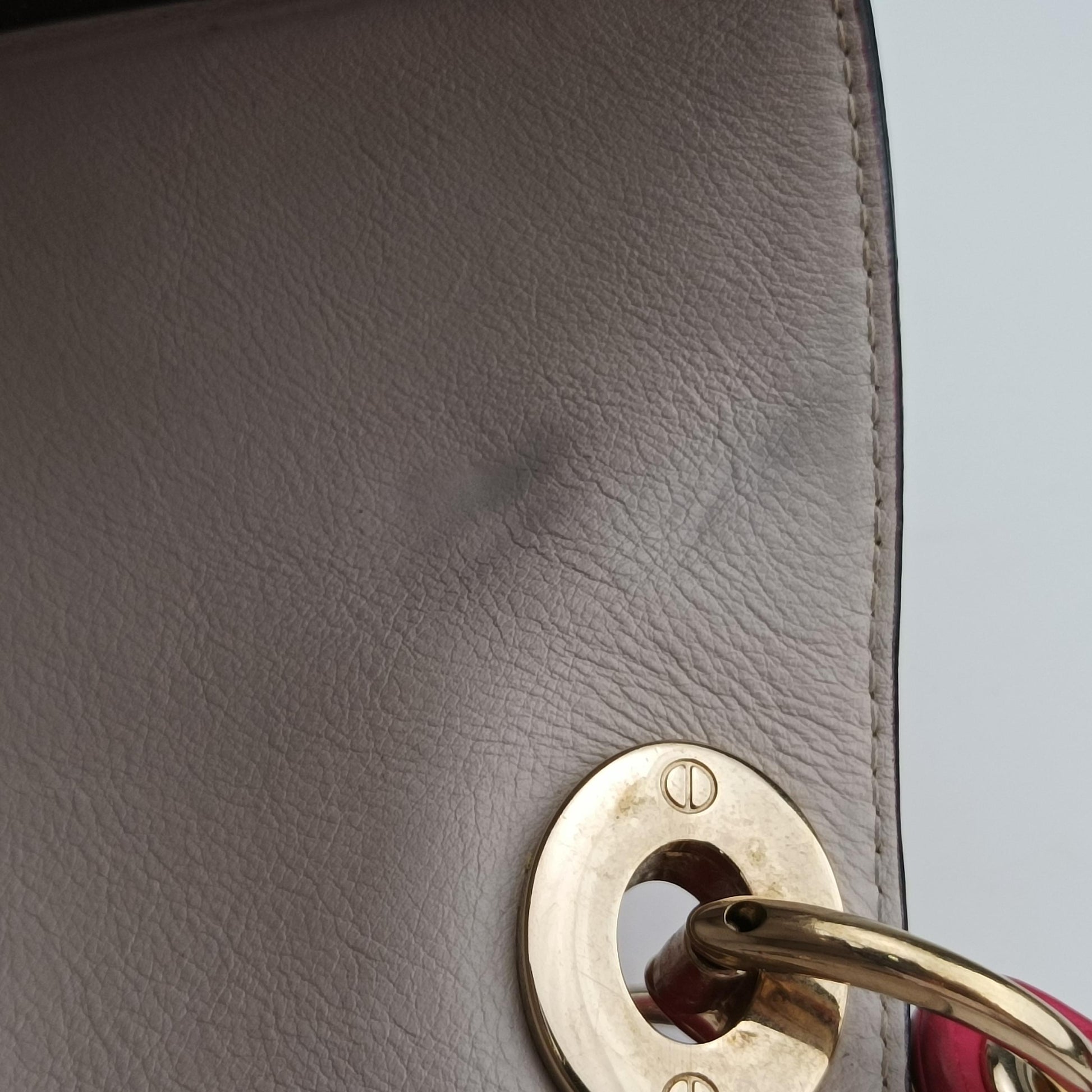 Diorissimo Rose Leather 09-MA-1114ディオリッシモ ローズ レッド レザー 09-MA-1114