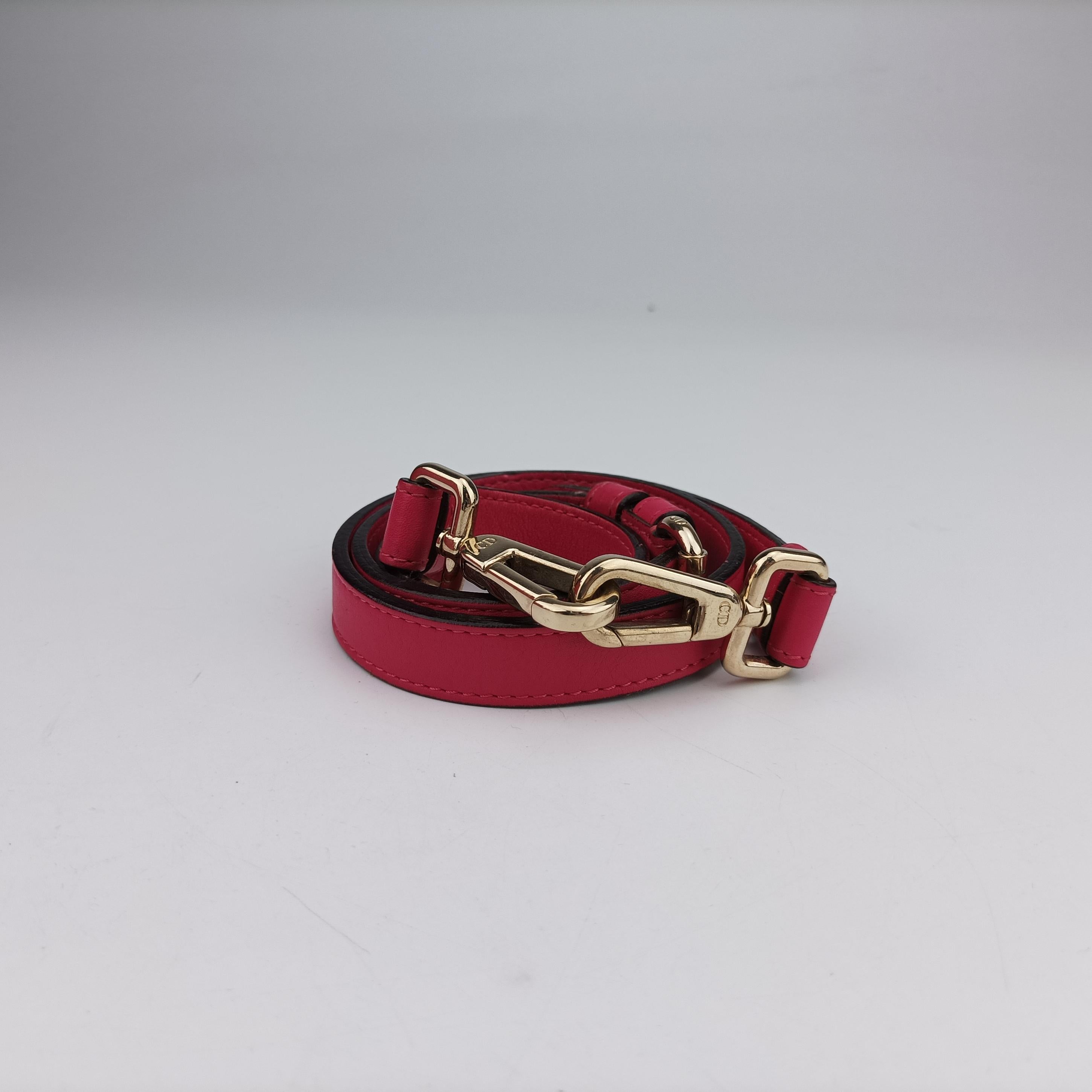 Diorissimo Rose Leather 09-MA-1114ディオリッシモ ローズ レッド レザー 09-MA-1114