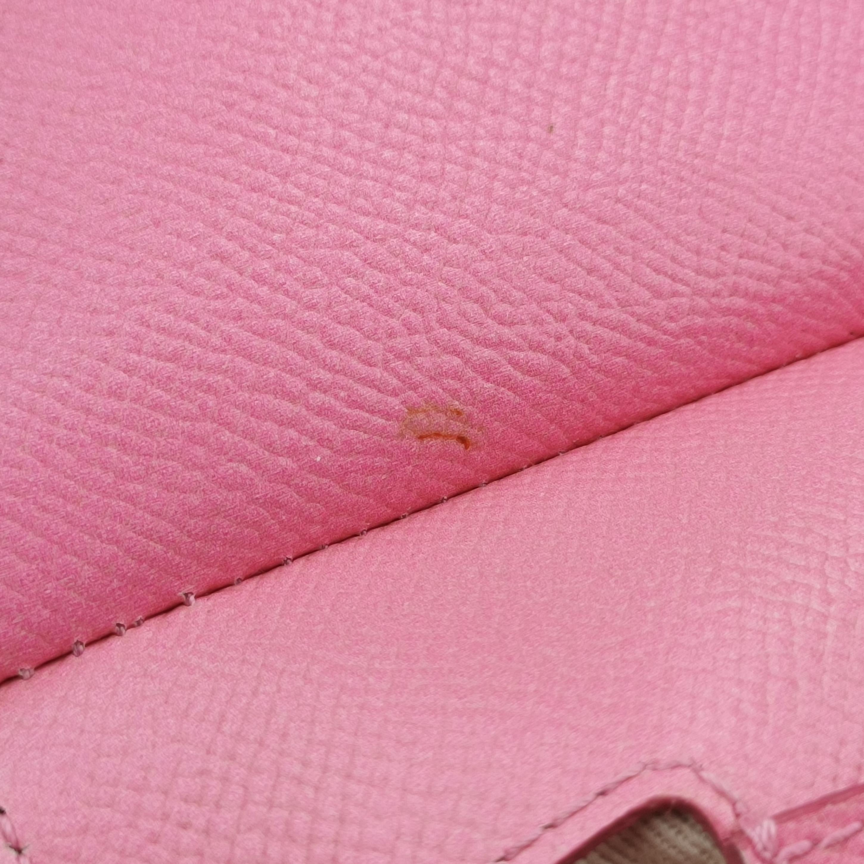 Pineapple pattern Sicily pink×Multicolour Leather 44パイナップル柄 シシリー ピンク×マルチカラー レザー 44