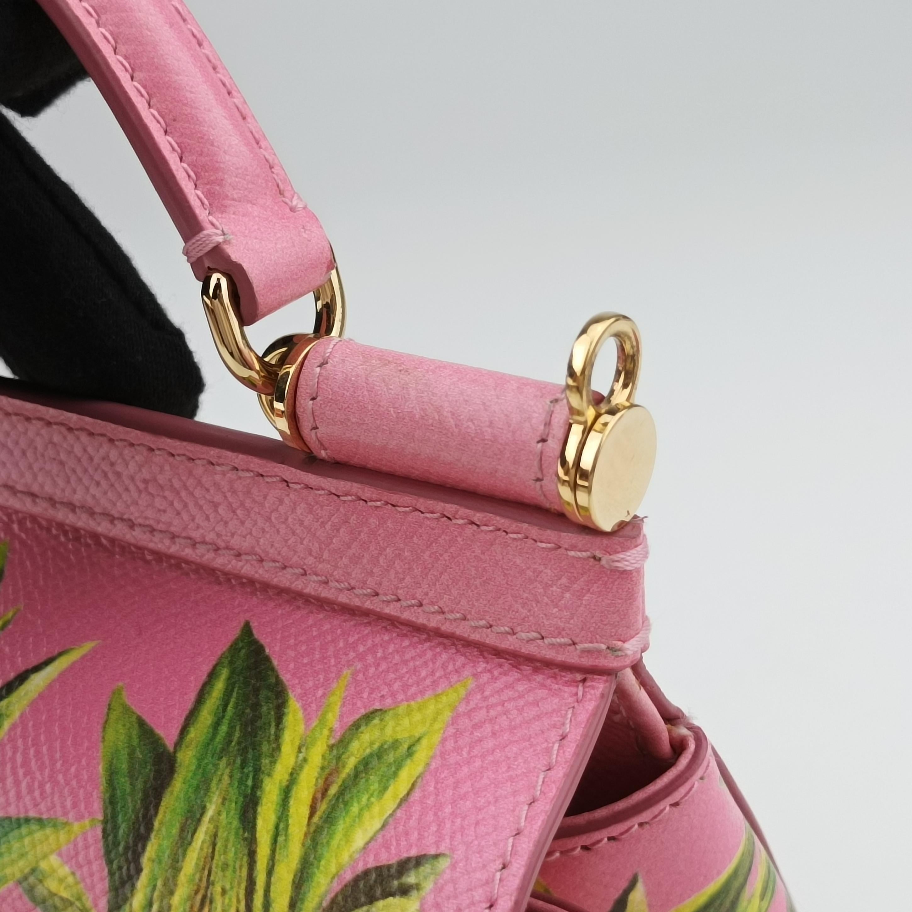 Pineapple pattern Sicily pink×Multicolour Leather 44パイナップル柄 シシリー ピンク×マルチカラー レザー 44