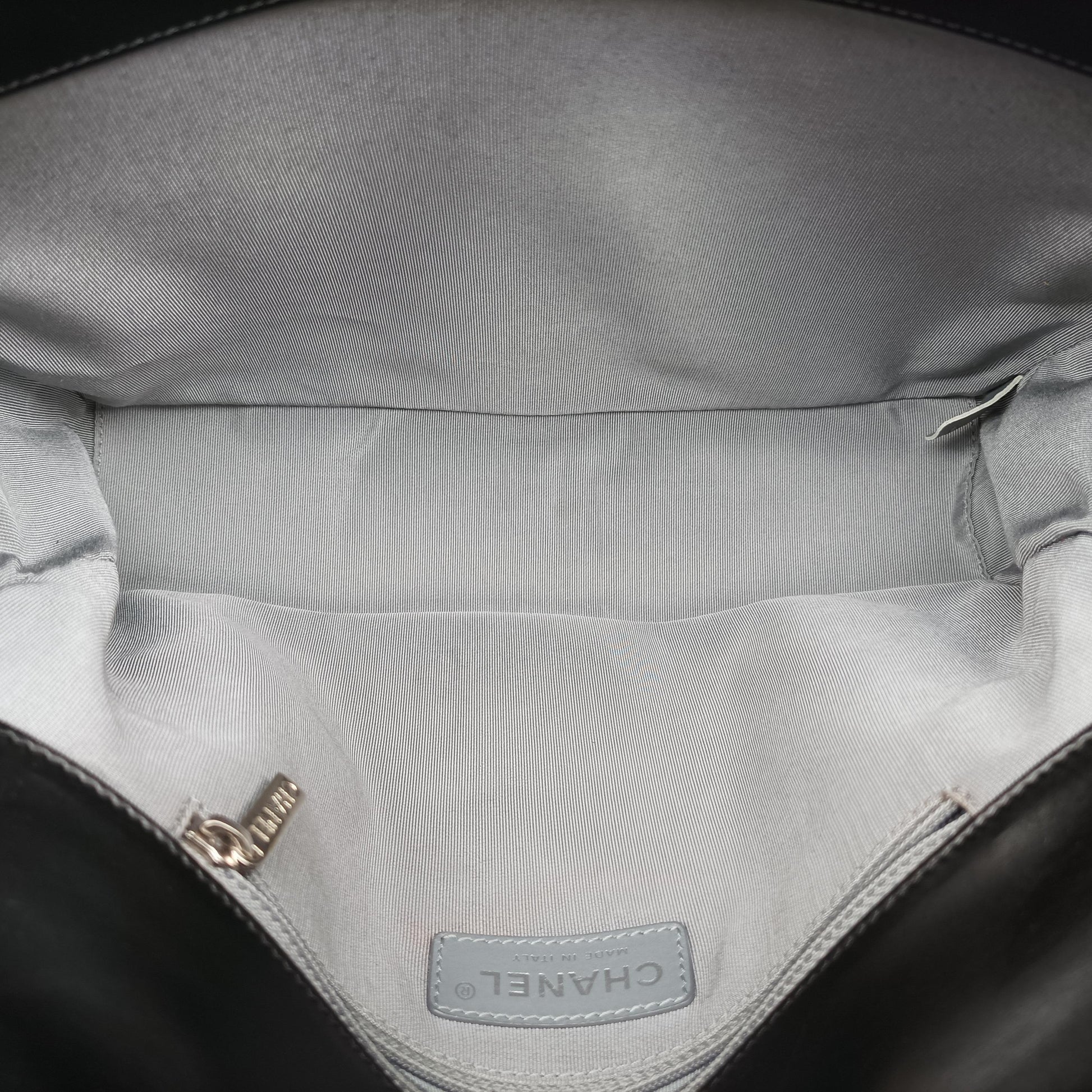 BOY CHANEL Black Enamel A67021 17001419ボーイシャネル ブラック エナメル A67021 17001419