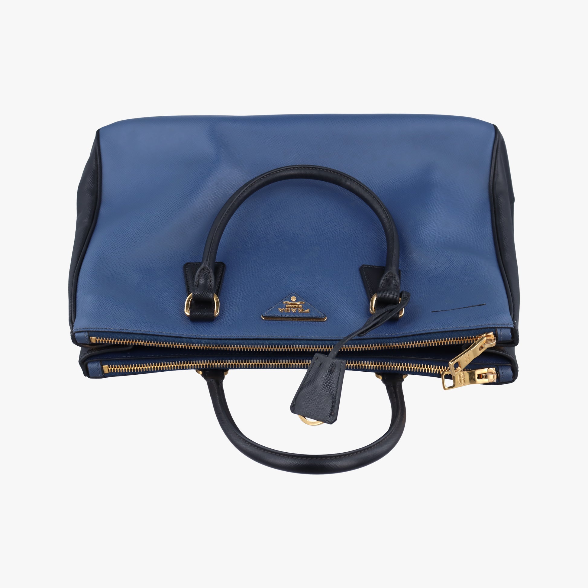 Galleria Navy × Black SAFFIANO Leather B2830A 14/Gガレリア ネイビー×ブラック サフィアーノ レザー B2830A 14/G