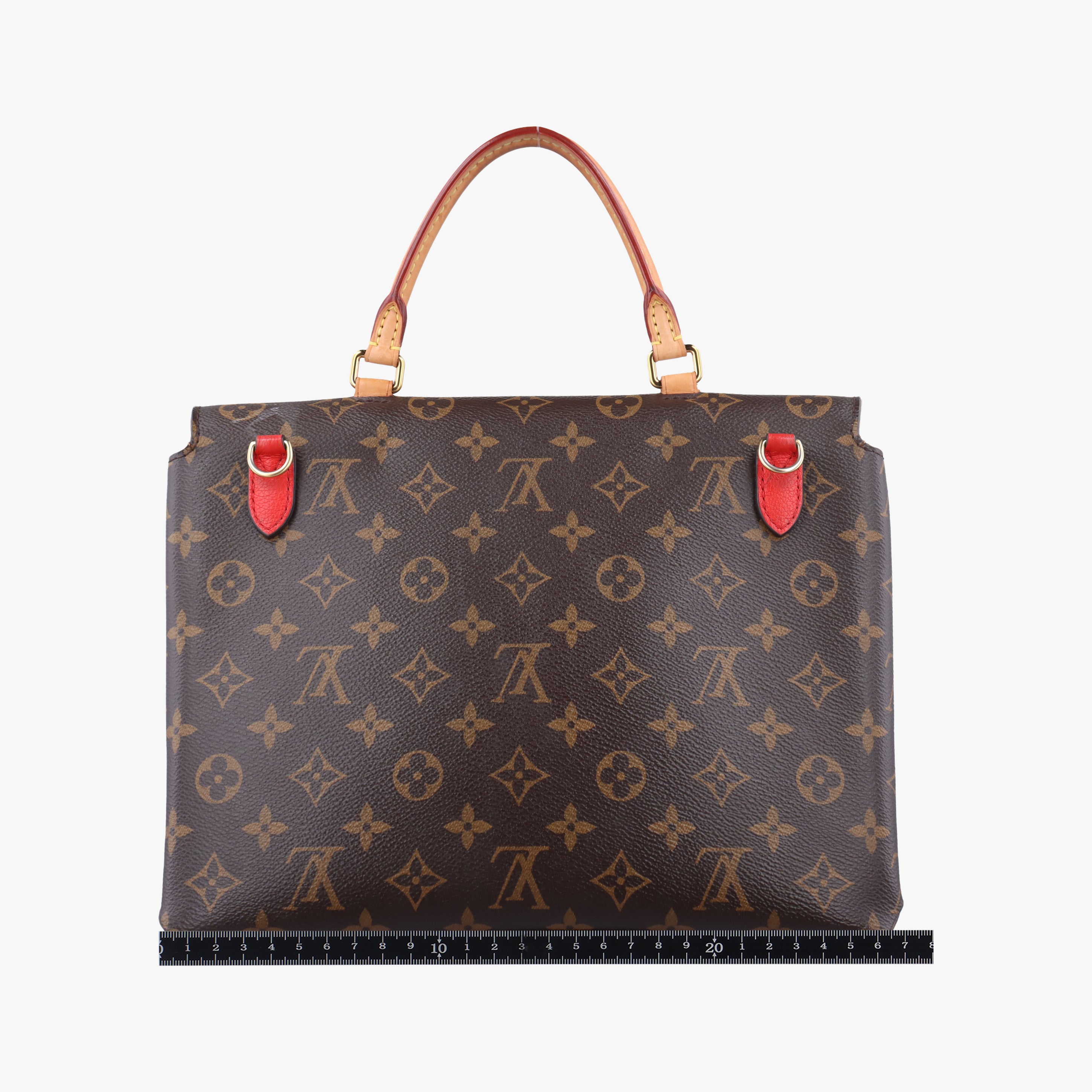 MARIGNAN Brown×COQUELICOT Monogram Canvas×calf leather M44544 FL0128マリニャン モノグラム/ブラウン系×コクリコ モノグラムキャンバス×カーフレザー M44544 FL0128