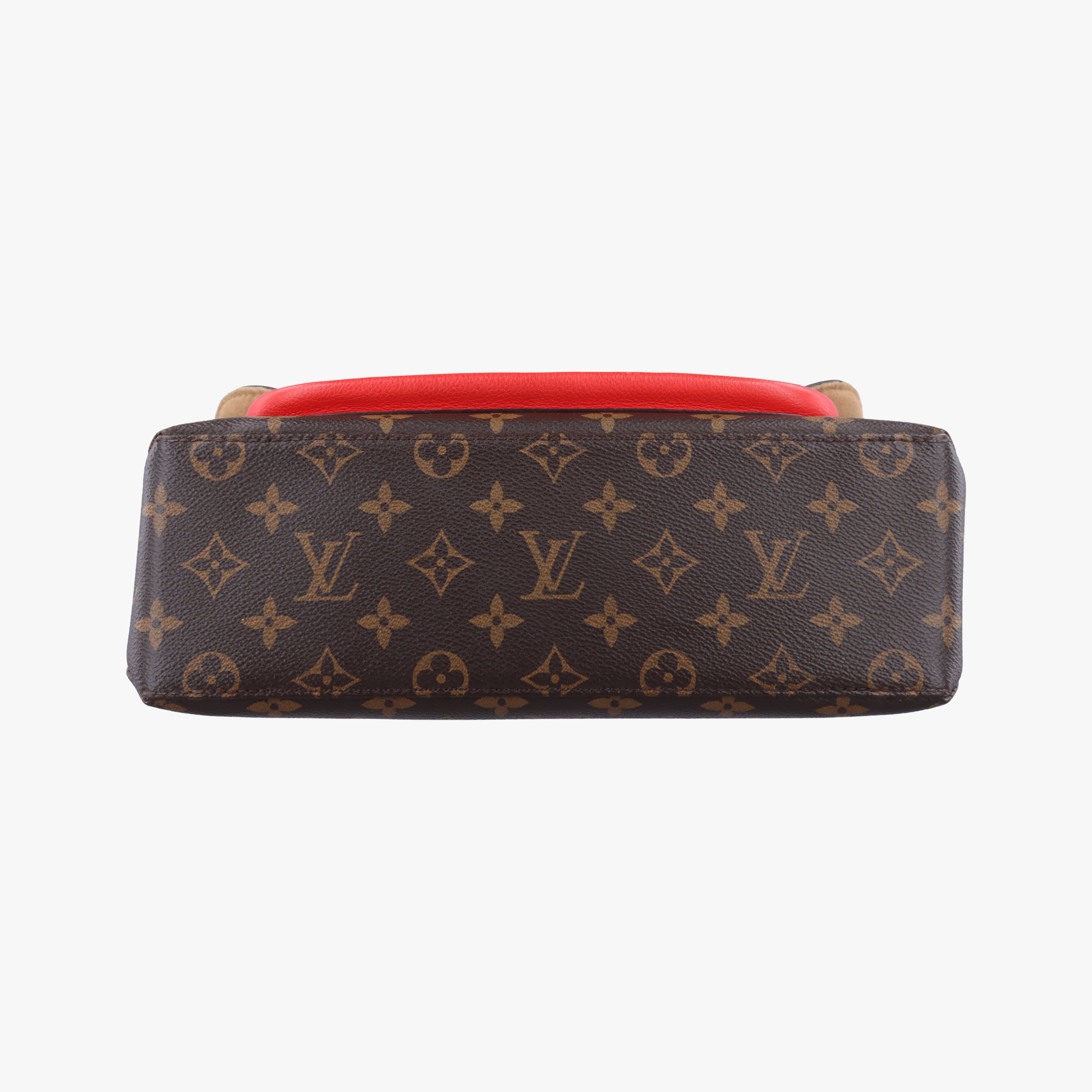 MARIGNAN Brown×COQUELICOT Monogram Canvas×calf leather M44544 FL0128マリニャン モノグラム/ブラウン系×コクリコ モノグラムキャンバス×カーフレザー M44544 FL0128