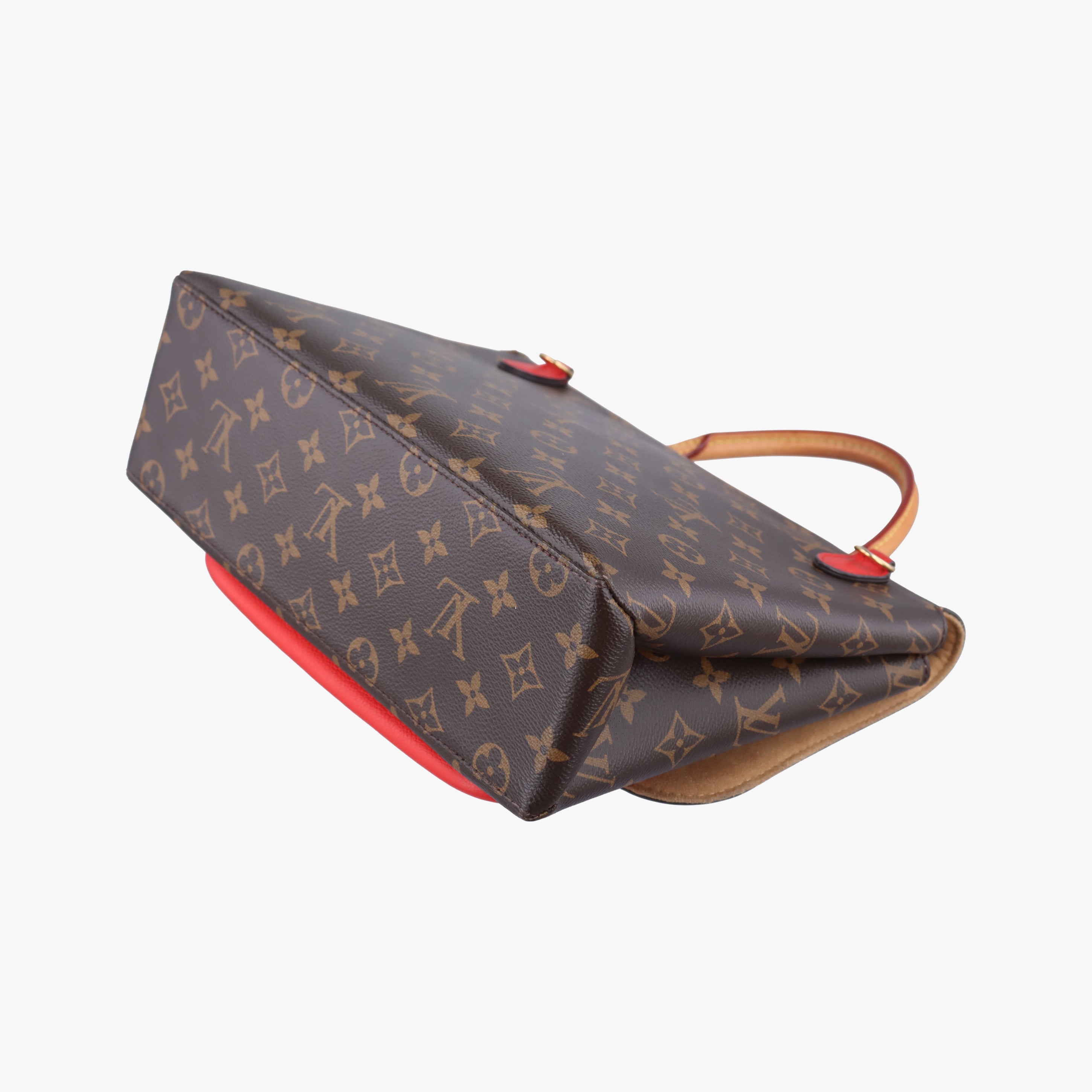 MARIGNAN Brown×COQUELICOT Monogram Canvas×calf leather M44544 FL0128マリニャン モノグラム/ブラウン系×コクリコ モノグラムキャンバス×カーフレザー M44544 FL0128