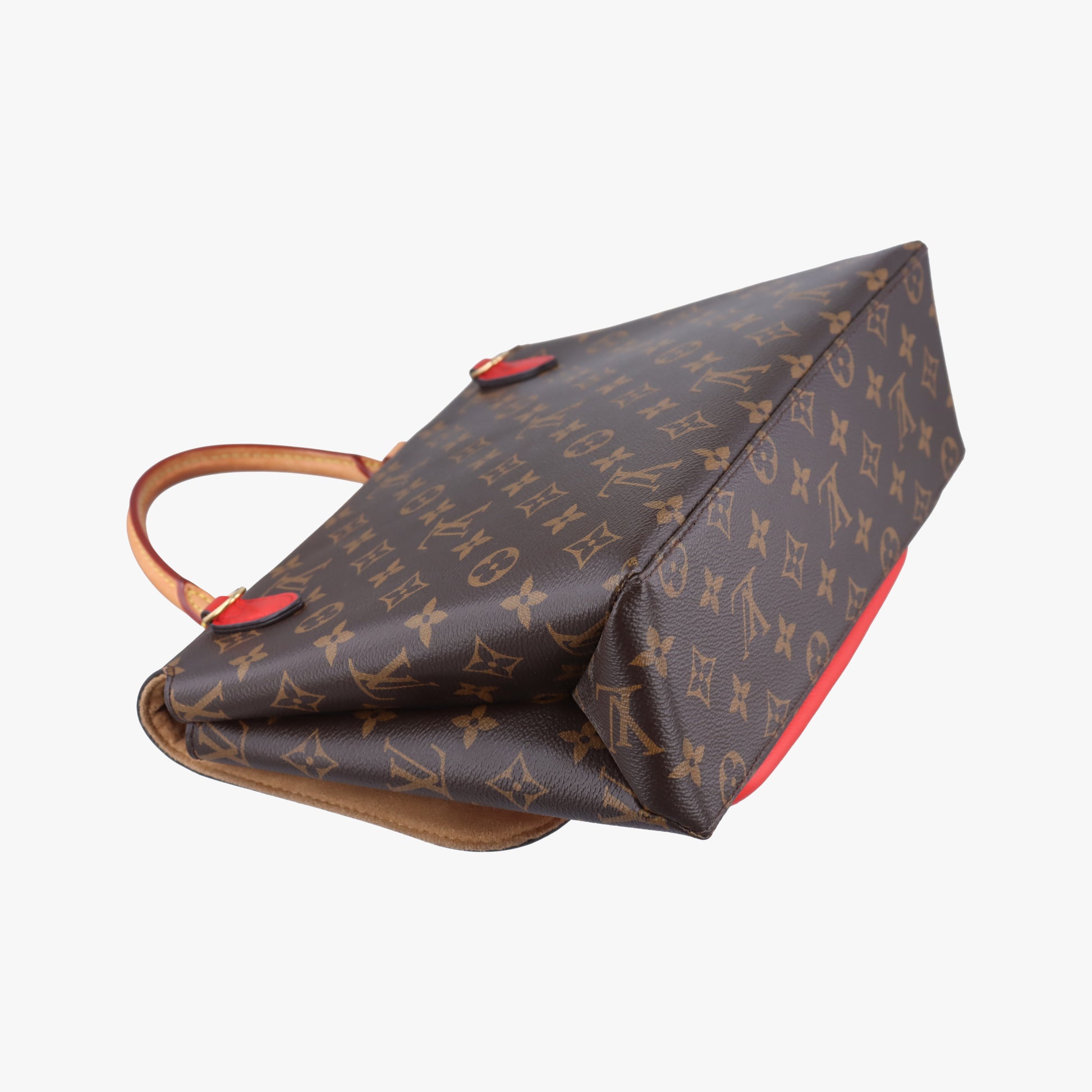 MARIGNAN Brown×COQUELICOT Monogram Canvas×calf leather M44544 FL0128マリニャン モノグラム/ブラウン系×コクリコ モノグラムキャンバス×カーフレザー M44544 FL0128