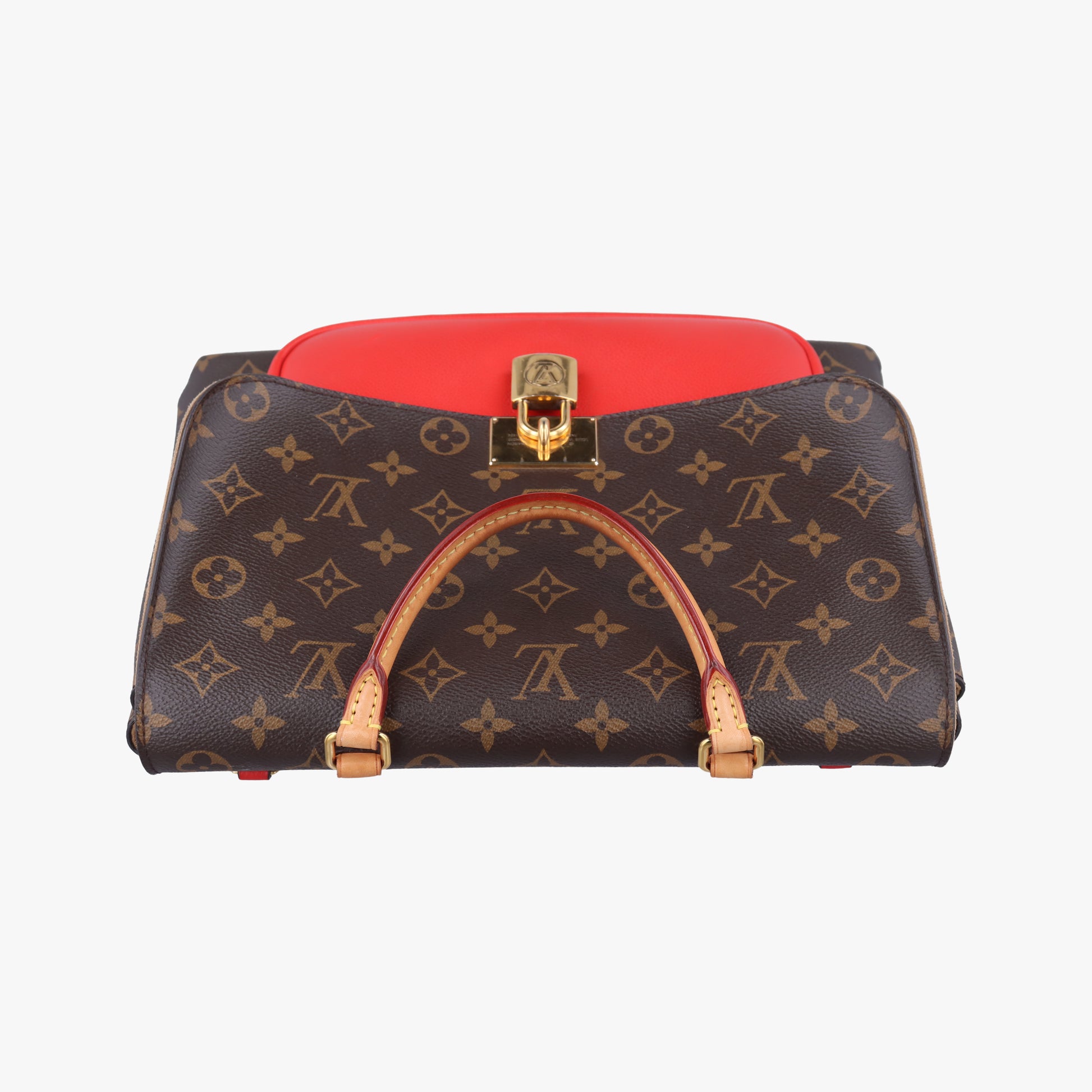 MARIGNAN Brown×COQUELICOT Monogram Canvas×calf leather M44544 FL0128マリニャン モノグラム/ブラウン系×コクリコ モノグラムキャンバス×カーフレザー M44544 FL0128