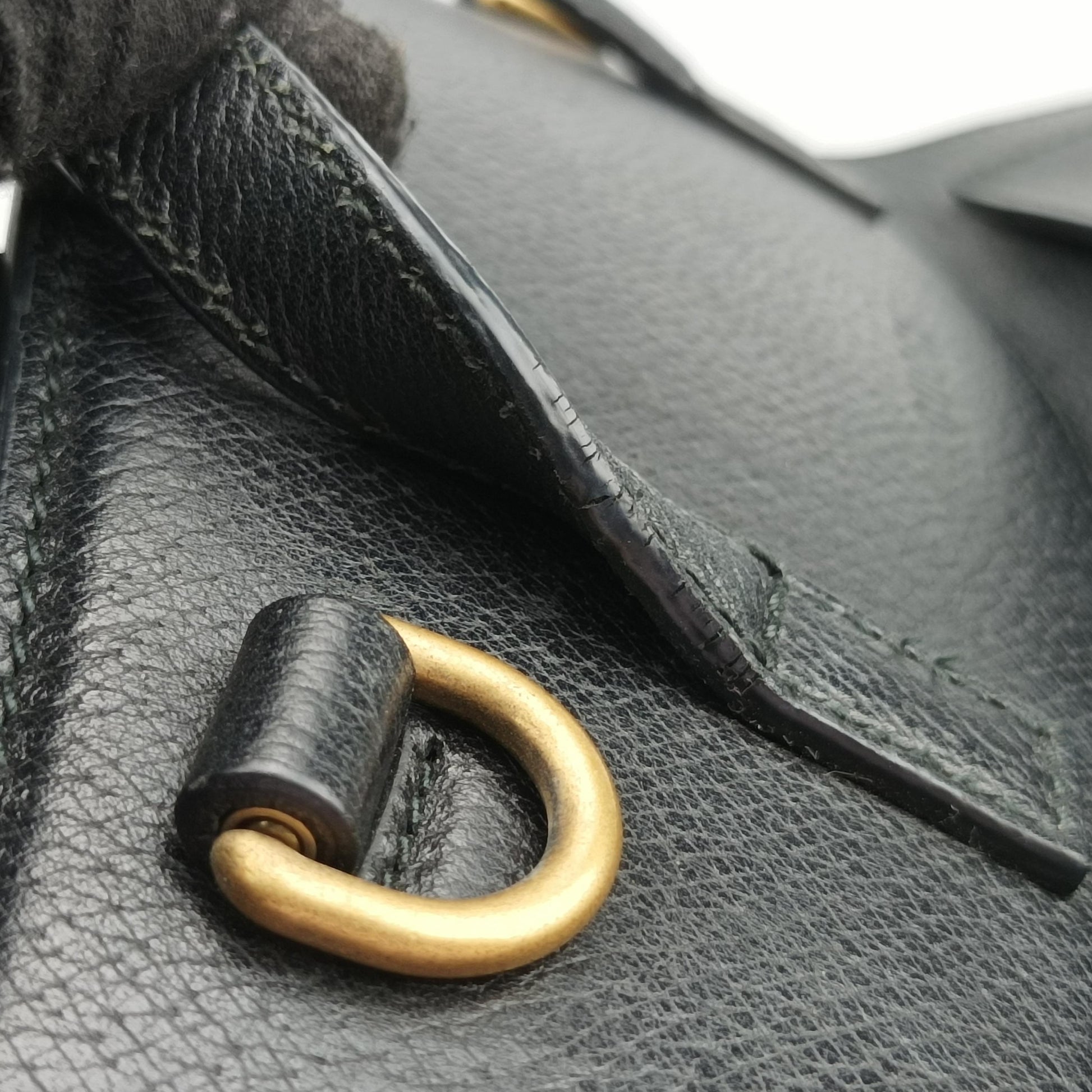 Crystal Butterfly Linea Totem Black x Green x Red Leather 505342 H023684731クリスタルバタフライリネアトーテム ブラック×グリーン×レッド レザー 505342 H023684731