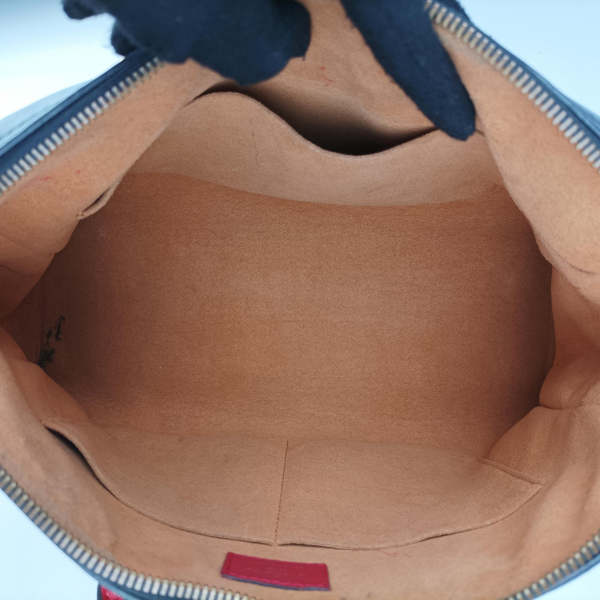 TUILERIES tote Brown x Noir x Red Monogram Canvas ácalf leather M41454 AA0127テュイルリートート モノグラム/ブラウン系 x ノワール x レッド モノグラムキャンバス×カーフレザー M41454 AA0127