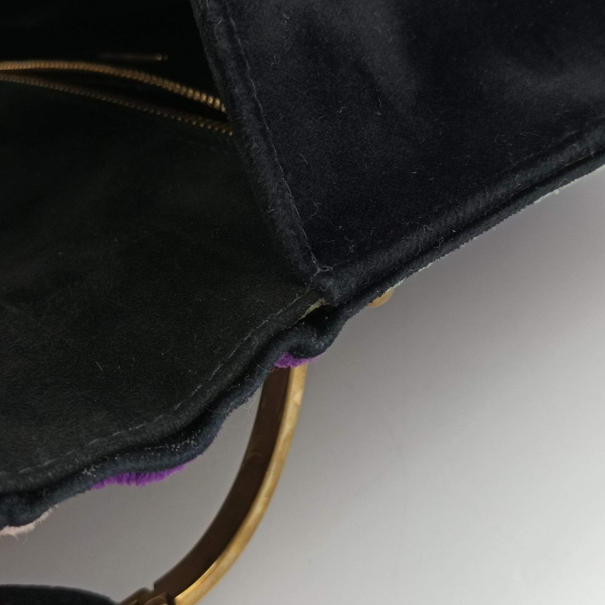 Watkins Patchwork Face Print Multicolour velour 31ワトキンス パッチワーク フェイスプリント マルチカラー ベロア 31